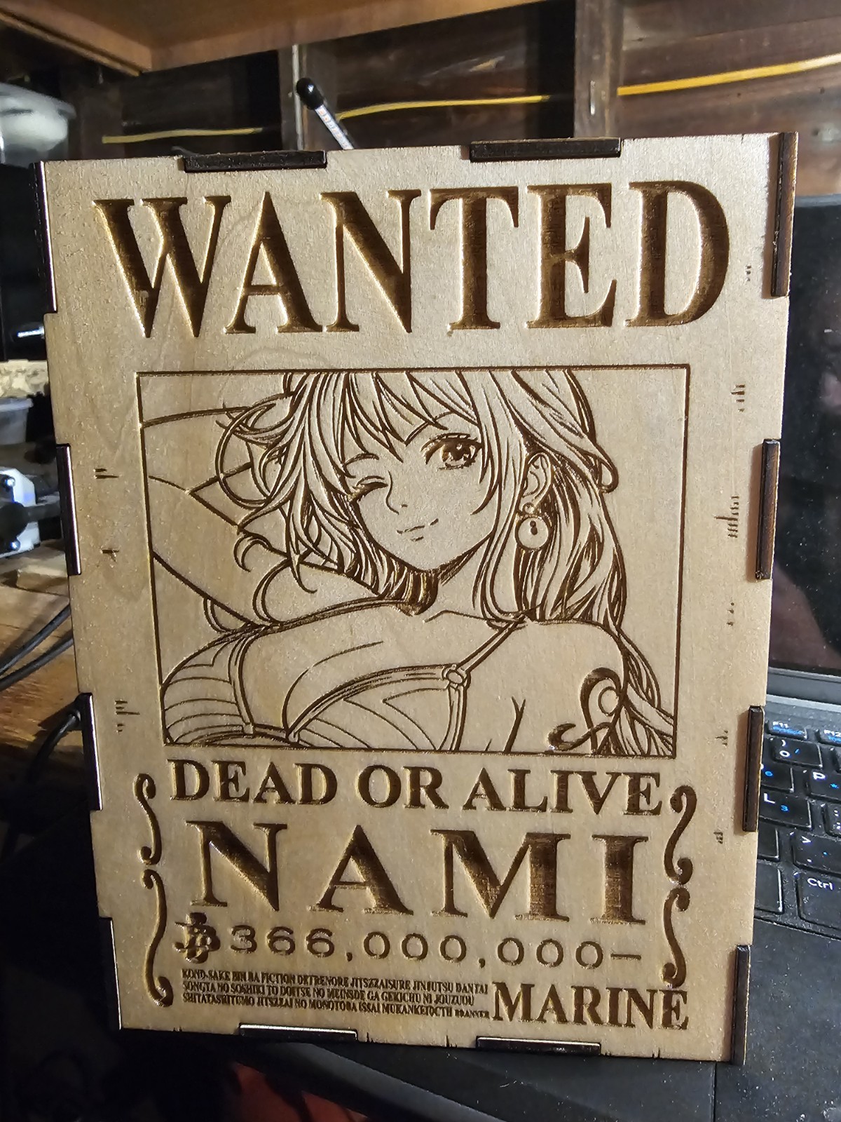 Nami - Custom One Piece Funko Display Box