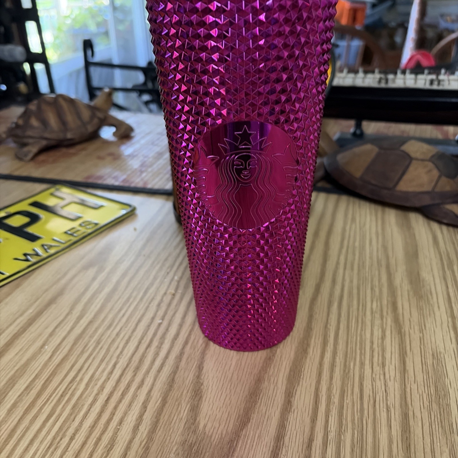 Starbucks 2021 Hot Pink Jelly 24 Oz Cold Cup