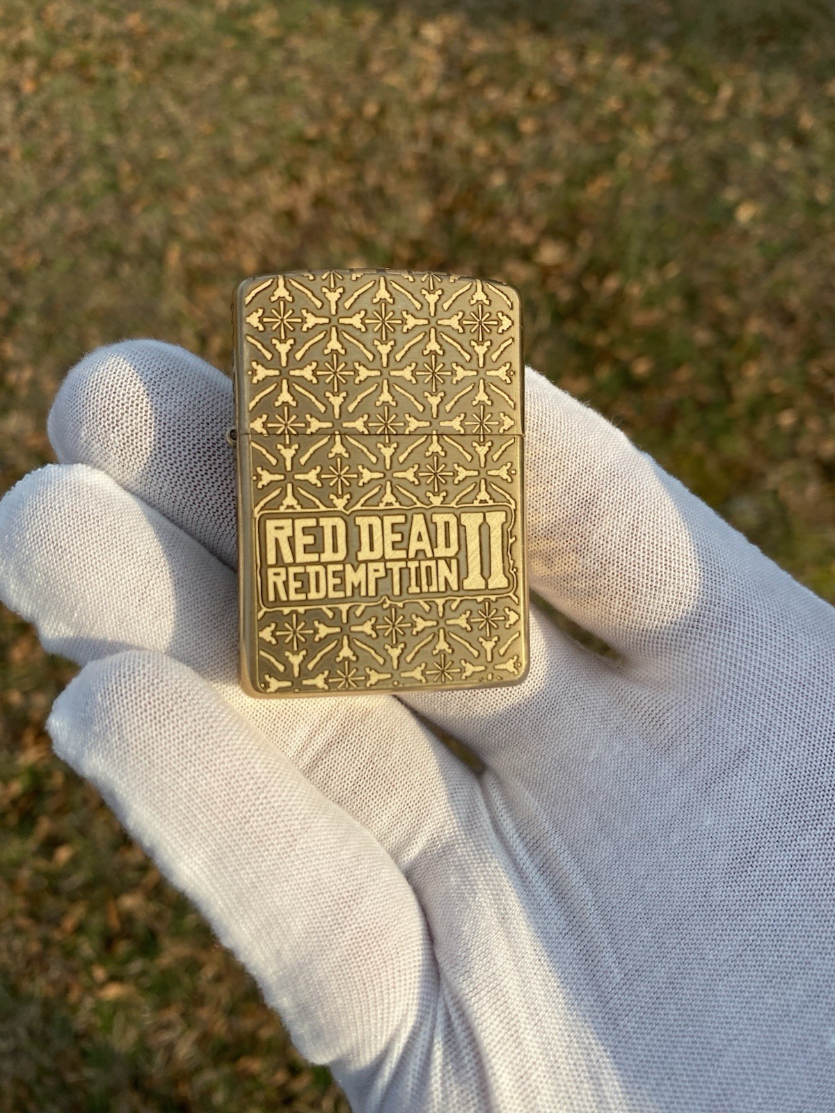 Red Dead Redemption 2 Custom Zippo | Brass Armor Zippo | Made In USA