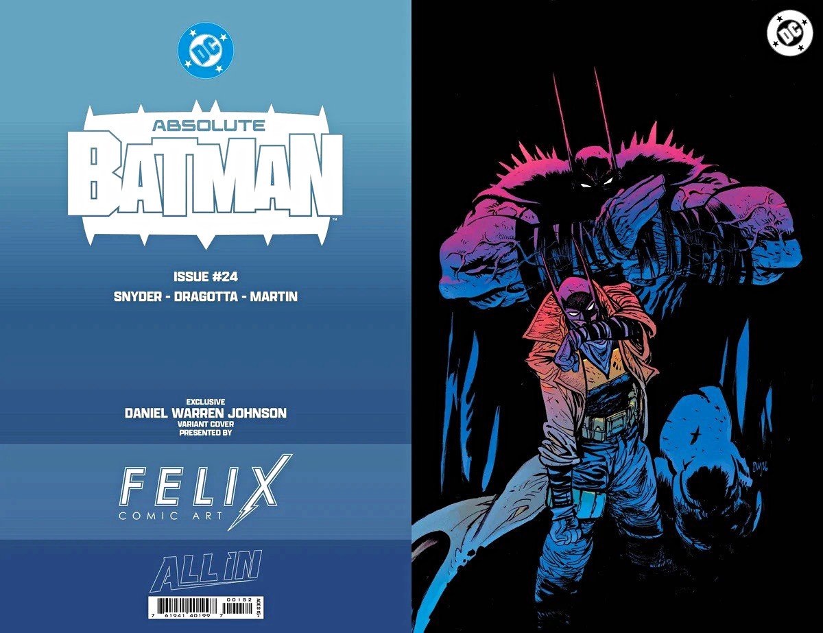 DC Comics Absolute Batman #24 Daniel Warren Johnson  Foil Cover *PRESALE*