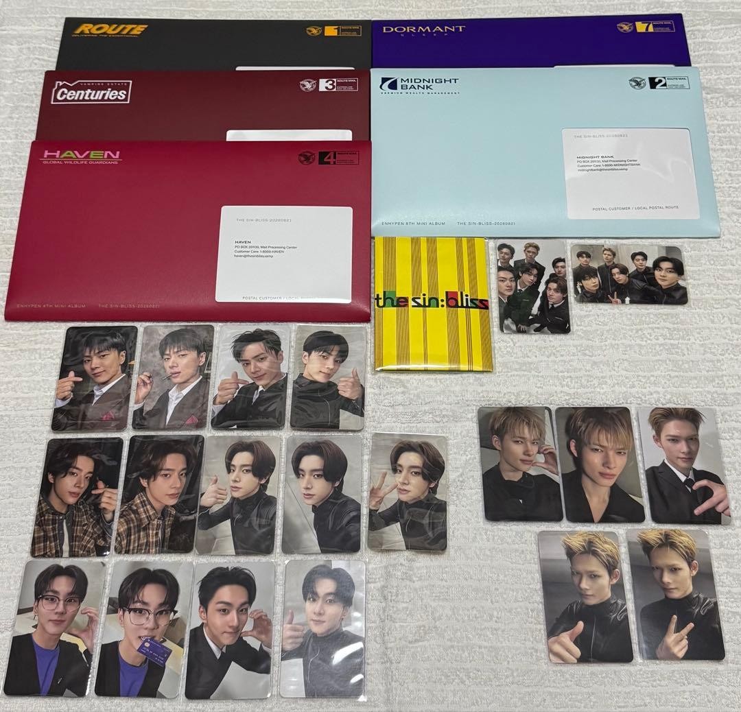 ENHYPEN THE SIN : BLISS Complete Set