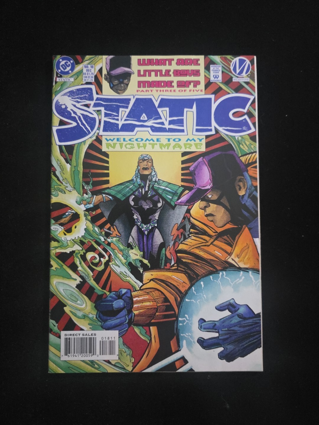Static #18 (DC Comics December 1994)