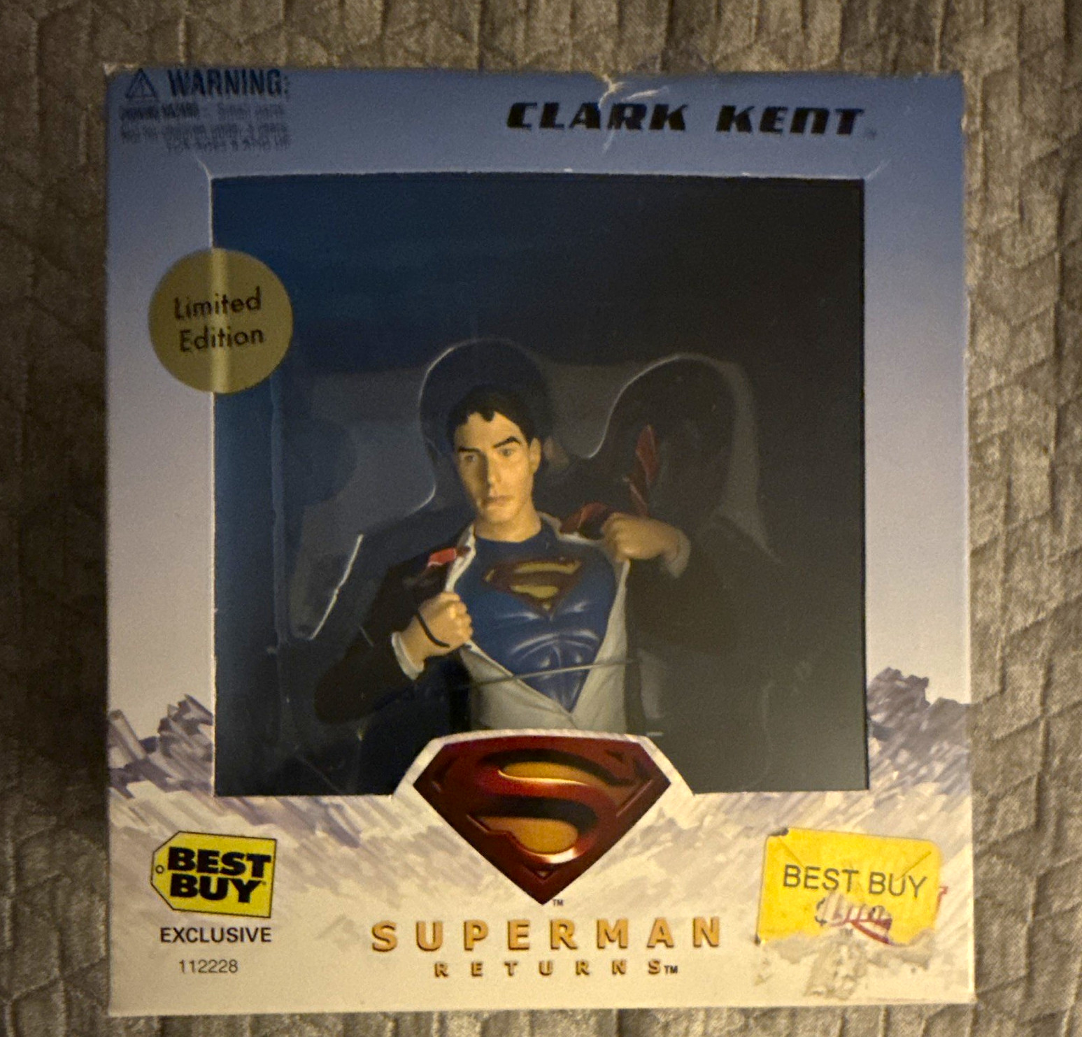 DC Direct Superman Returns Clark Kent 1:6 Resin Figurine Limited Exclusive