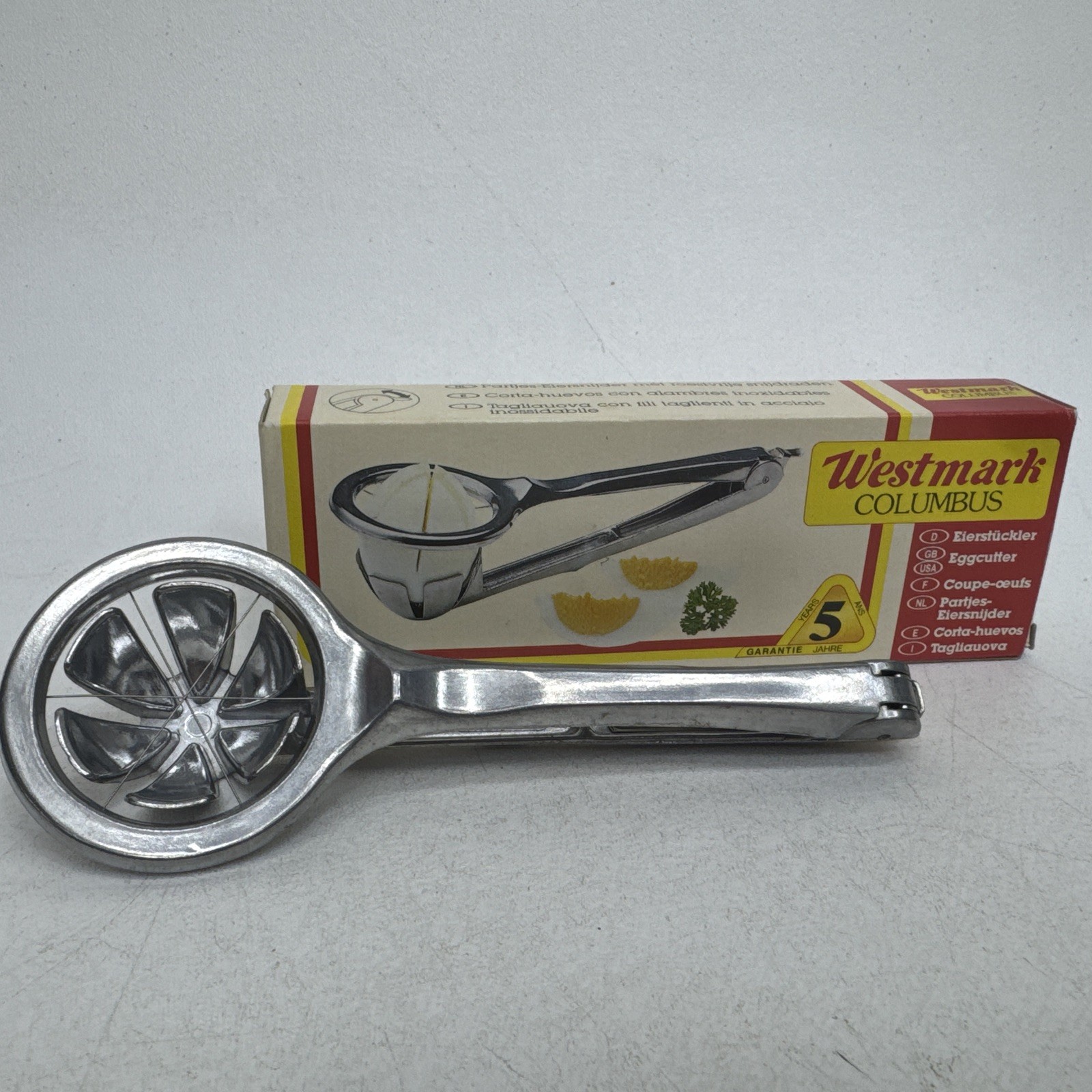 New Vintage WEDGE EGG SLICER CUTTER Westmark Columbus Western Germany