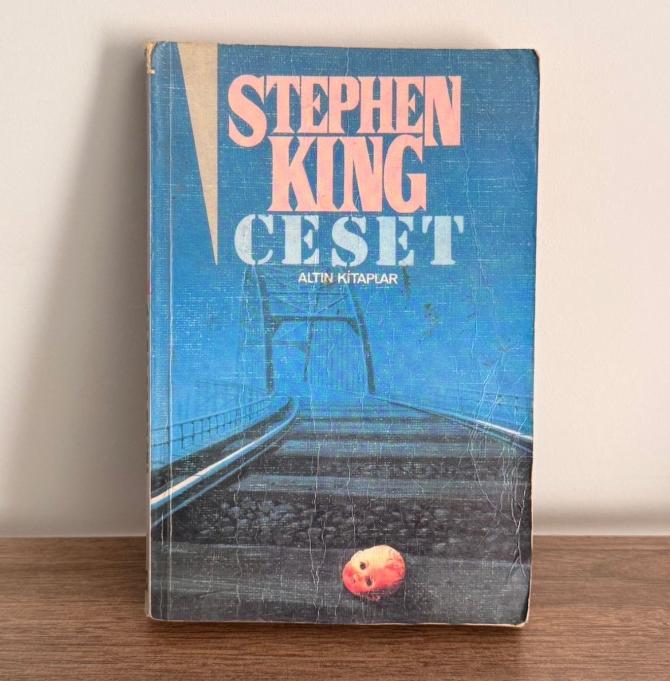Stephen King The Body Turkish Edition Ceset Rare Vintage Altin Kitaplar Book