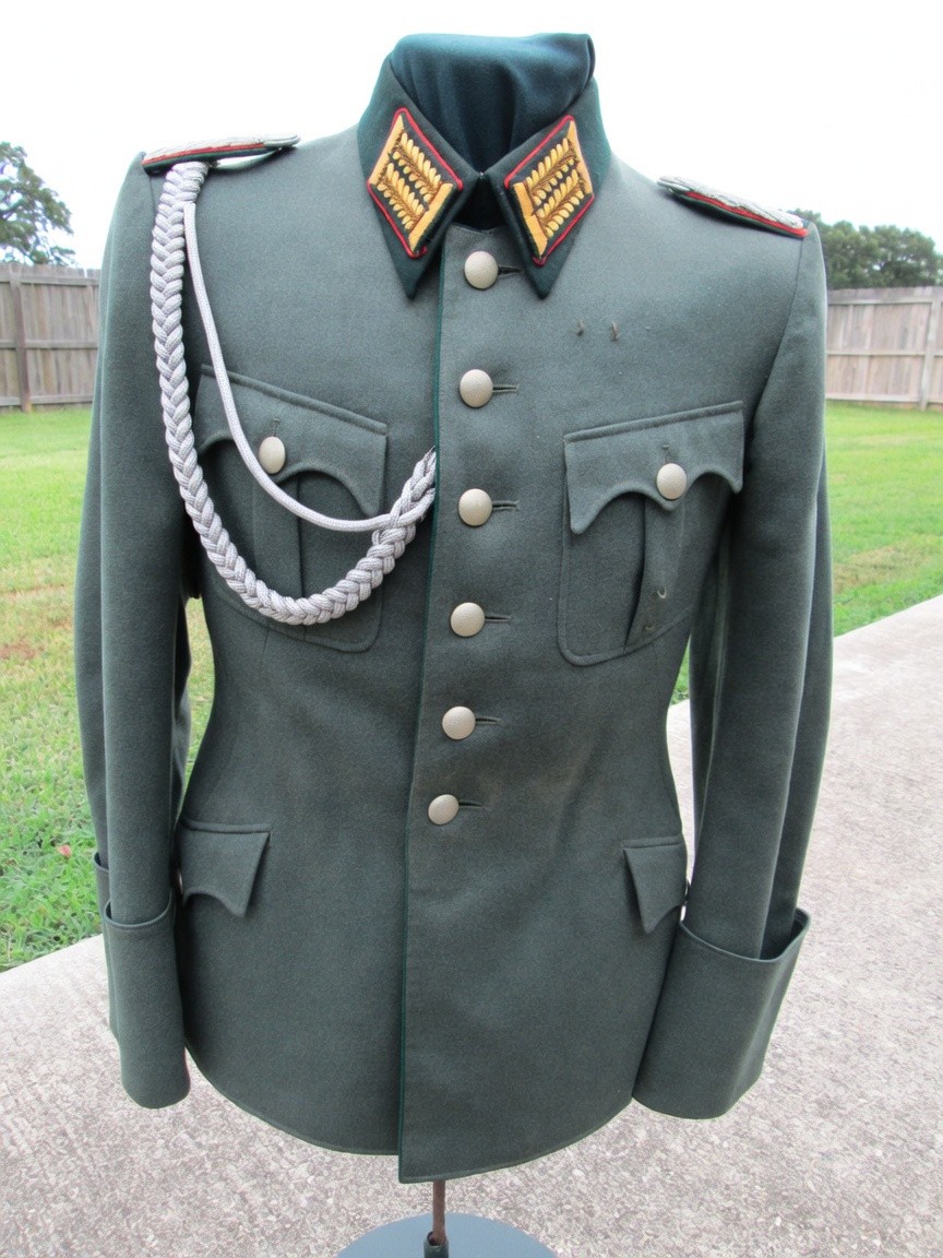 Original German WWII High Grade Administrative Officer Piped Tunic and Trousers