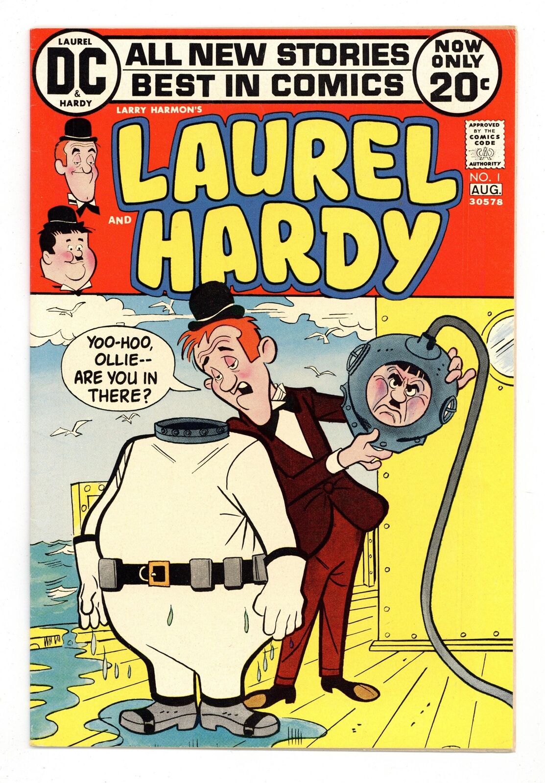 Laurel and Hardy #1 FN 6.0 1972