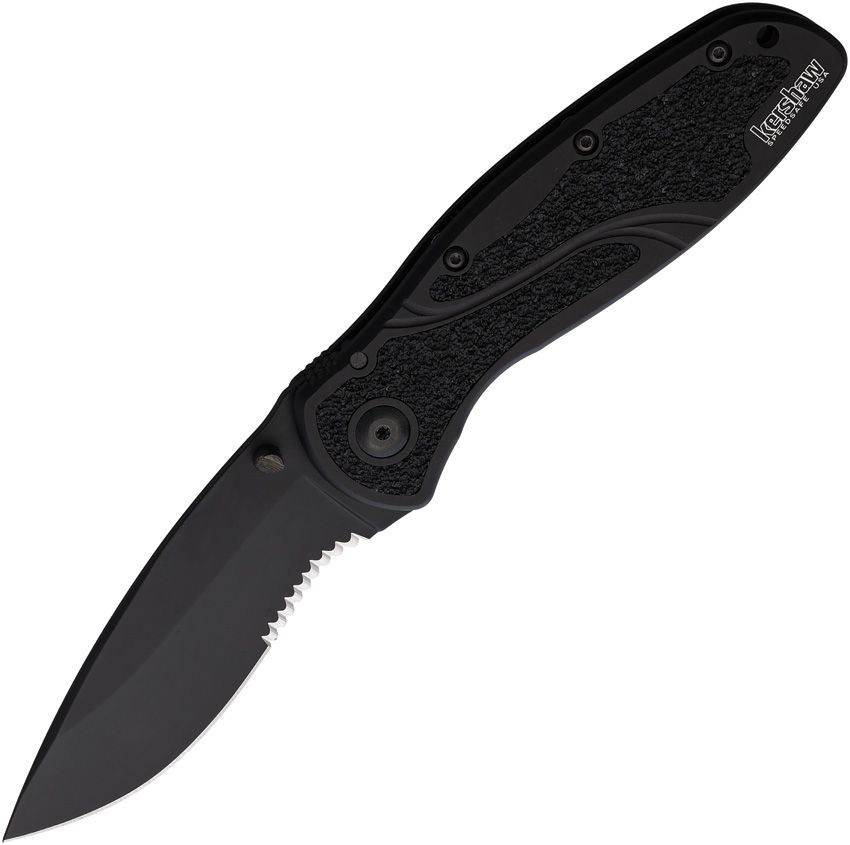 Kershaw Blur A/O Blk Factory Second - Brand New - KSX1670BLKST B - READ