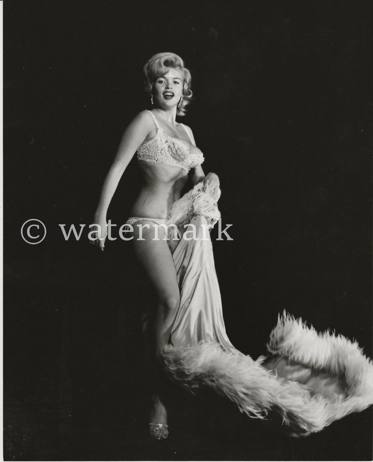 Classic Jayne Mansfield 1950s Pin-Up Actress 8x10 Print