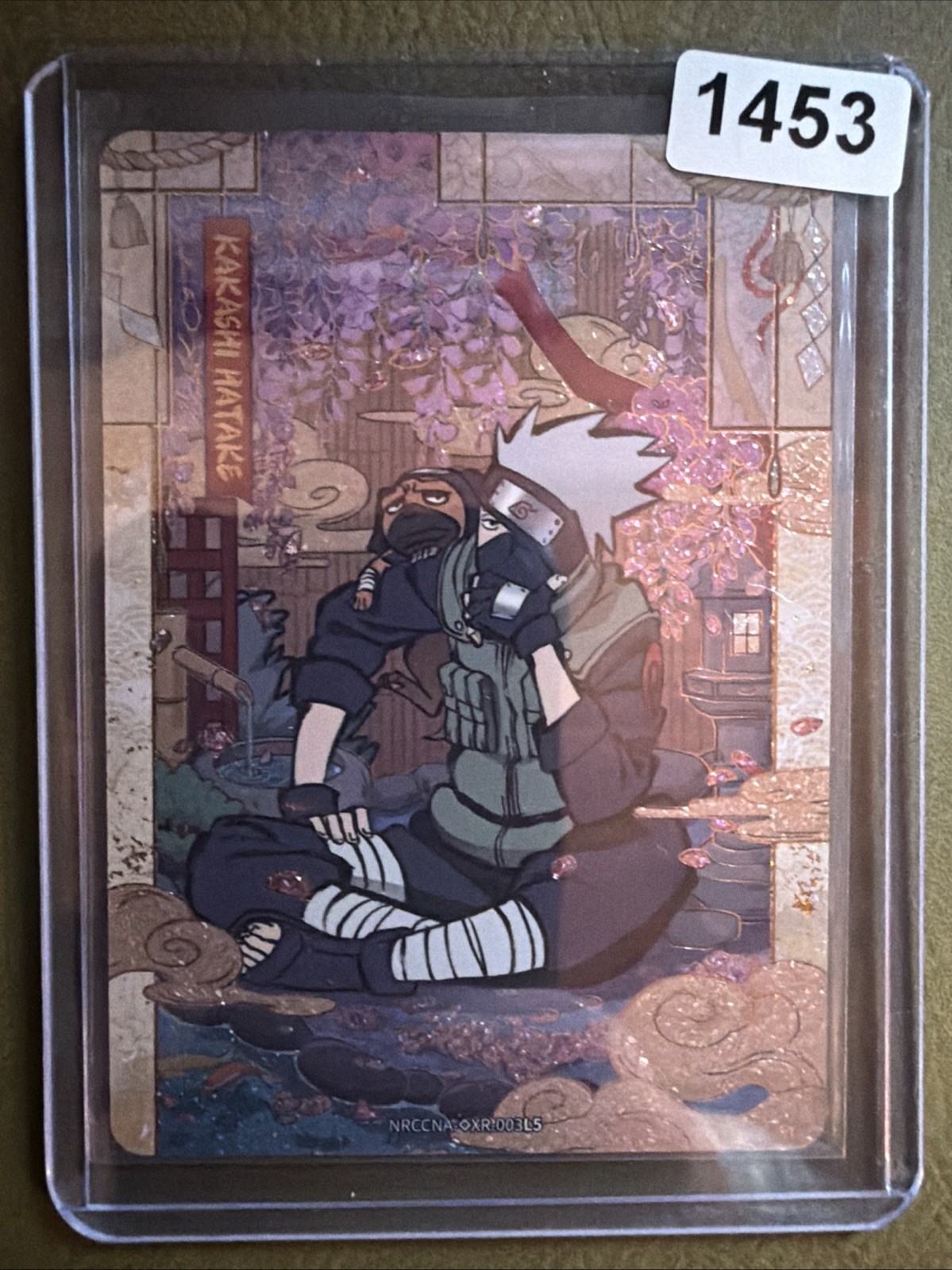 KAYOU Naruto Kakashi Hatake Serial Numbered /99 Card OBO