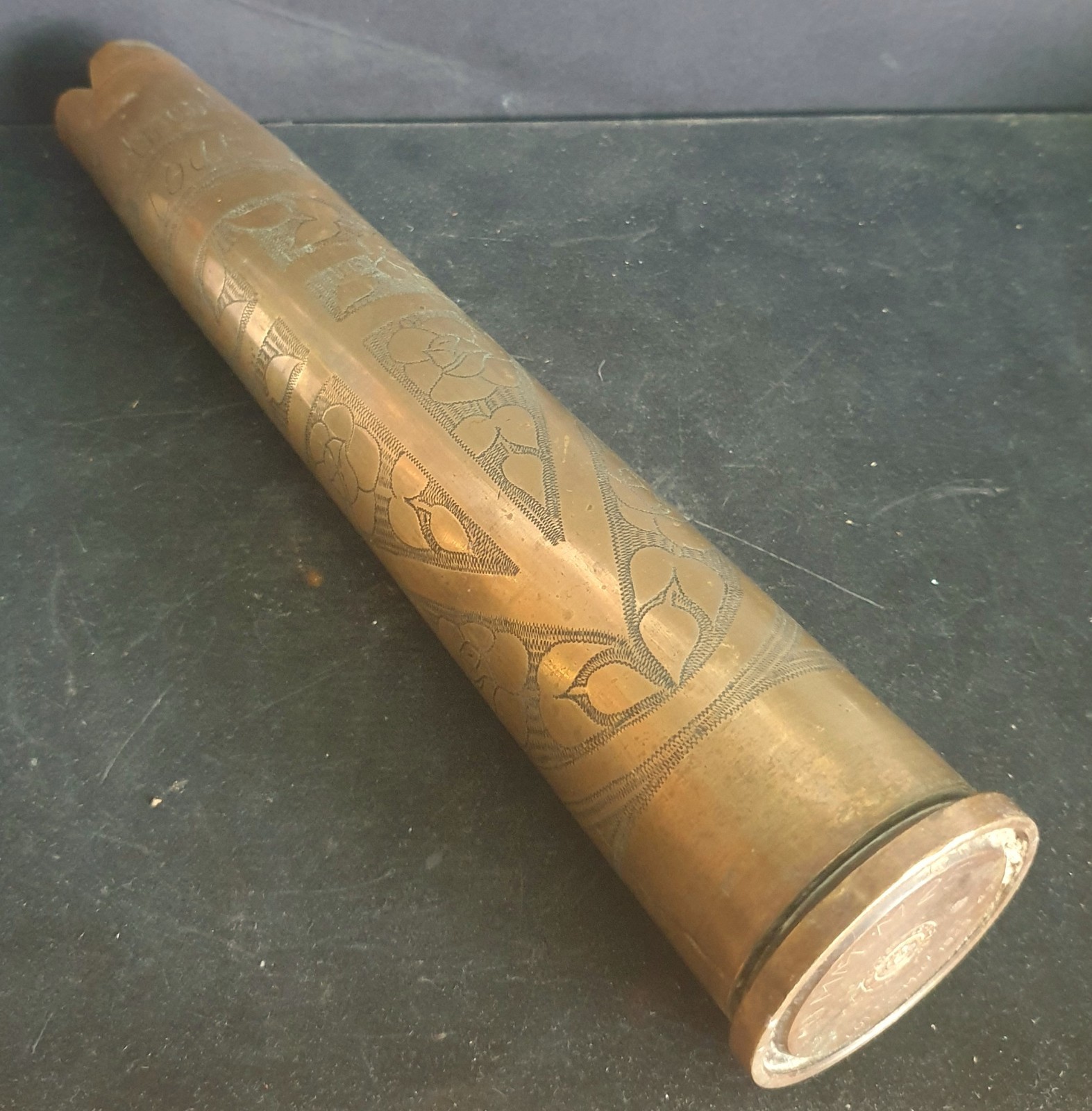 WW2 Trench Art by German POWs Held Inland from D-Day's US Utah & Omaha's Beaches