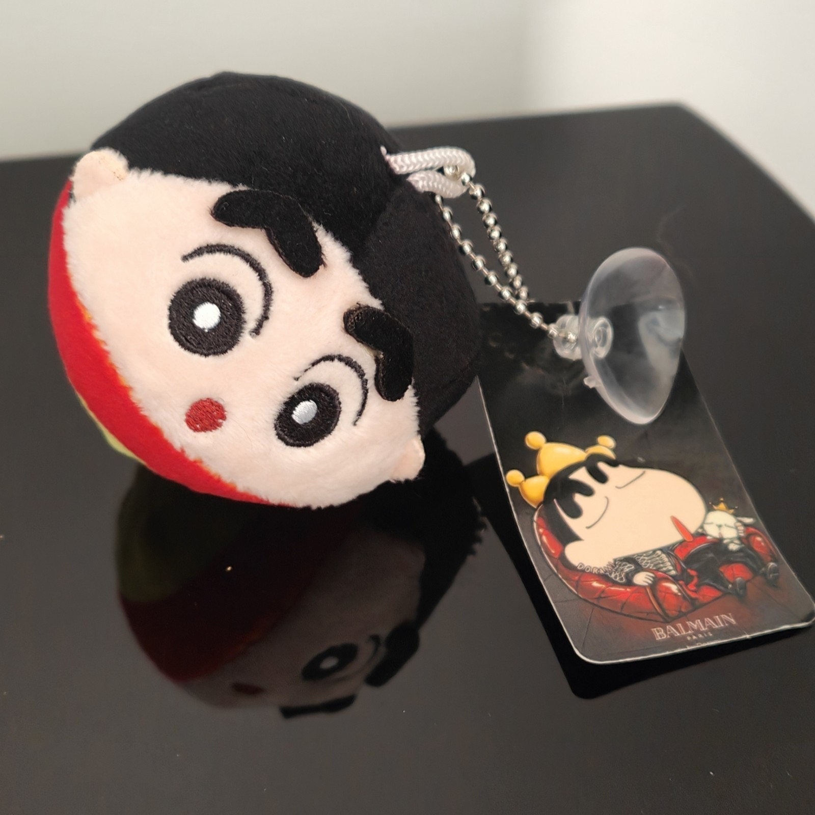 Dorami Crayon Shin-chan Plush Hanging Keychain Ball Chain w/ Character Tag Dorami Crayon Shin-chan Plush Hanging Keychain Ball Chain w/ Character Tag