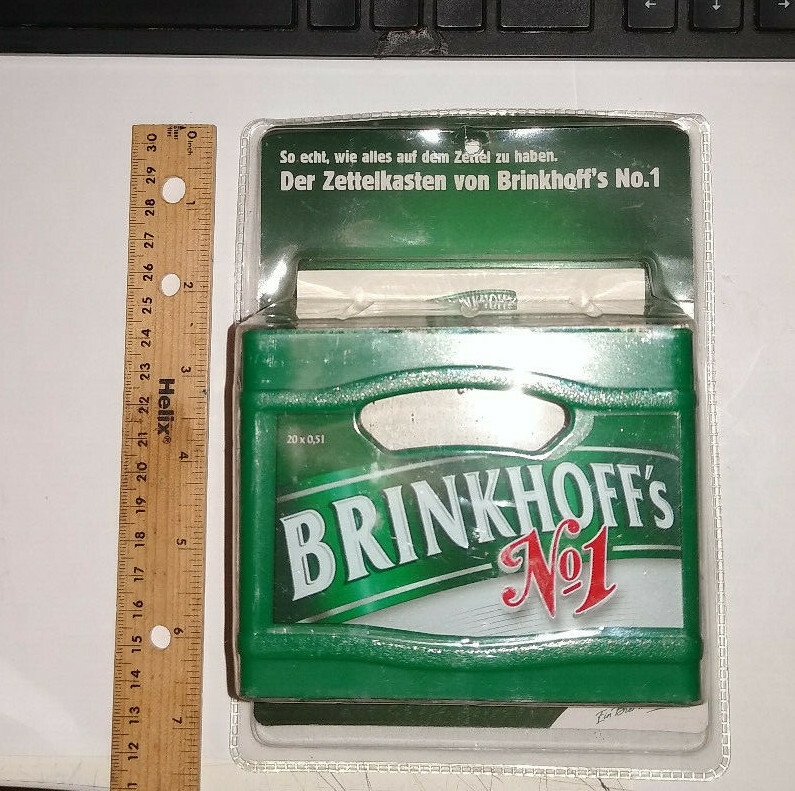 Super Rare VHTF BRINKHOFF's #1 Bar Pen/Paper Caddy, Mini Case,see pics ship,NEW