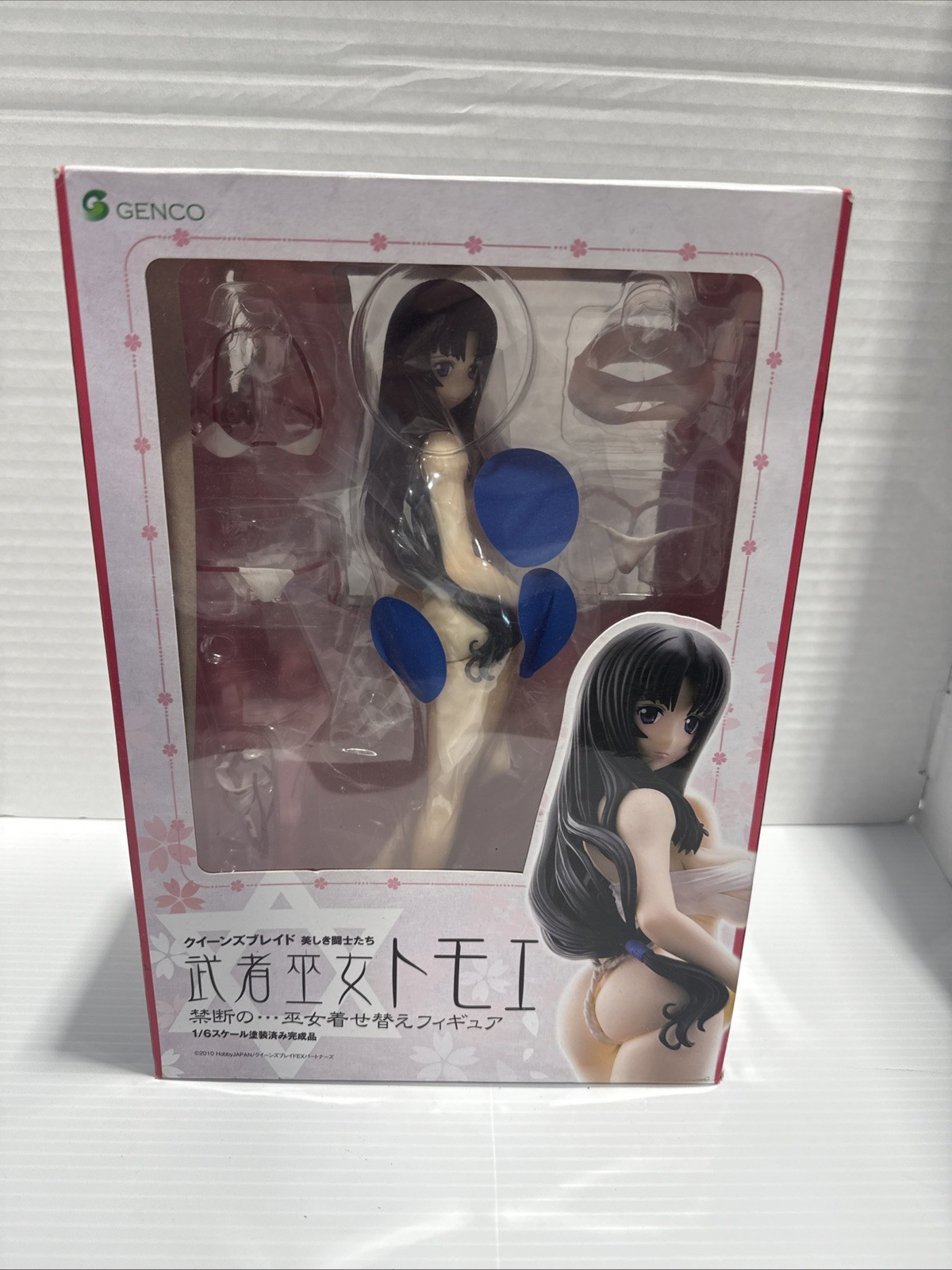 Queen\'s Blade Tomoe Kindan no Miko Kisekae 1/6 Figure Genco