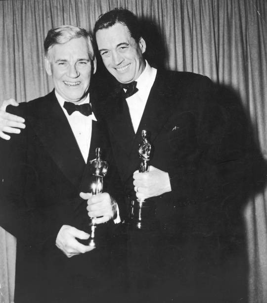 American actor Walter Huston his son director screenwriter John Hus- Old Photo
