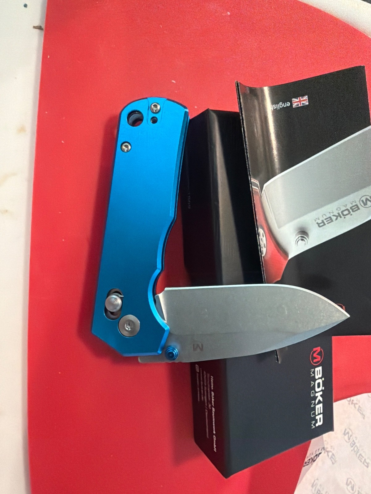 BOKER FOLDING KNIFE MAGNUM ROCKSTUB