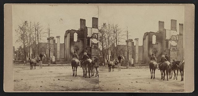 Chambersburg Pennsylvania 1864 Bank of Chambersburg Destroyed by McCausland