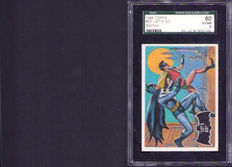 topps 1966 batman black bat #28