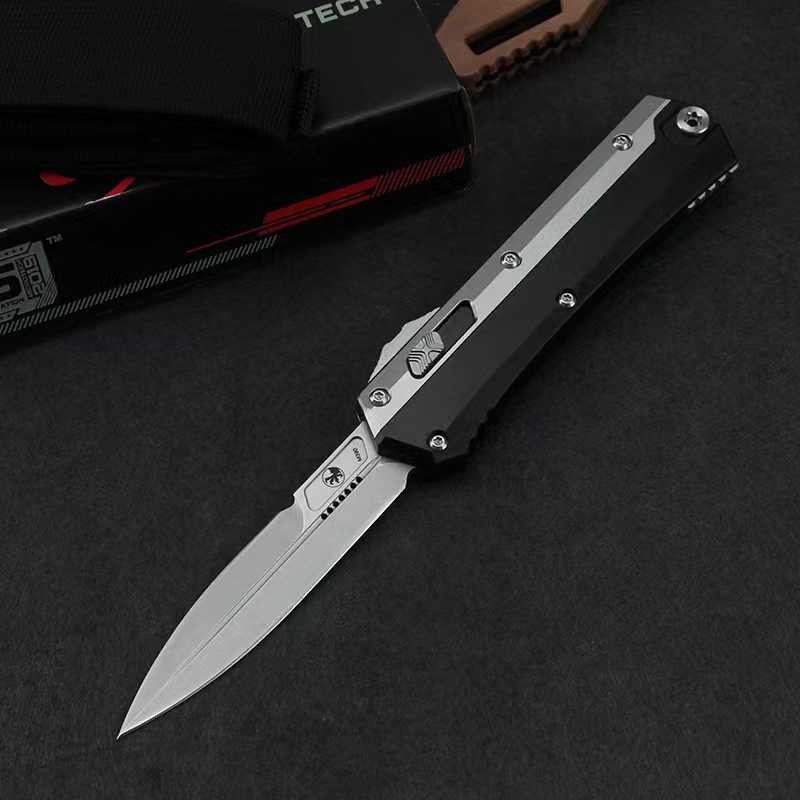 NEW Outdoor Pocket Knife D2 Blade Aluminum Handle Camping Knives EDC Tools