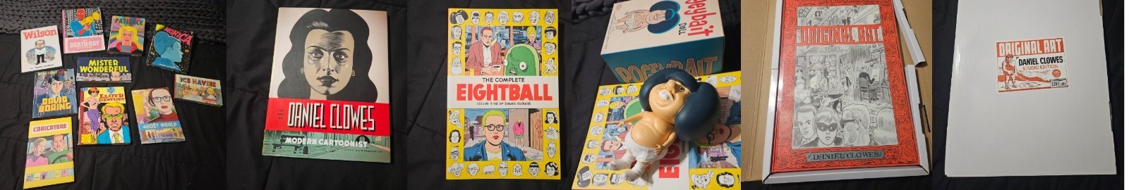 The ultimate Daniel Clowes hardcover first edition collection and more The ultimate Daniel Clowes hardcover first edition collection and more