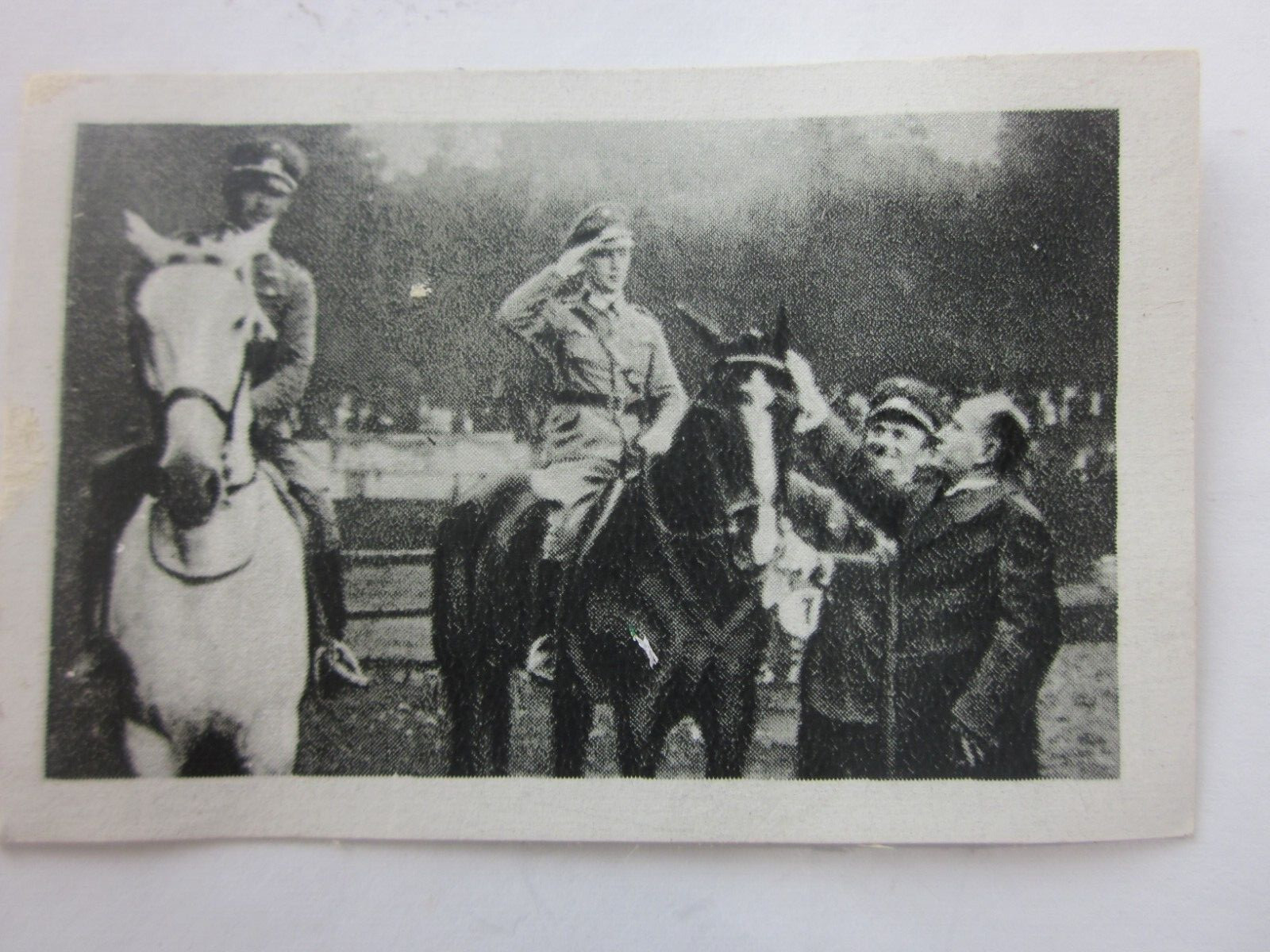 37068 Trading card from 1933 Bulgaria Mussolini 37068 Trading card from 1933 Bulgaria Mussolini