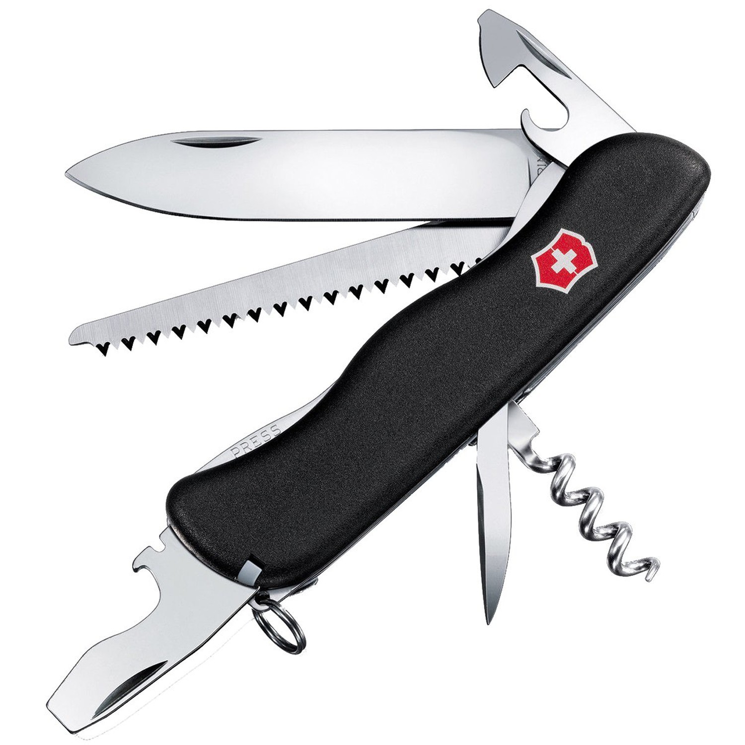 Victorinox - Forester Swiss Army Black Knife 0.8363.3 Victorinox - Forester Swiss Army Black Knife 0.8363.3