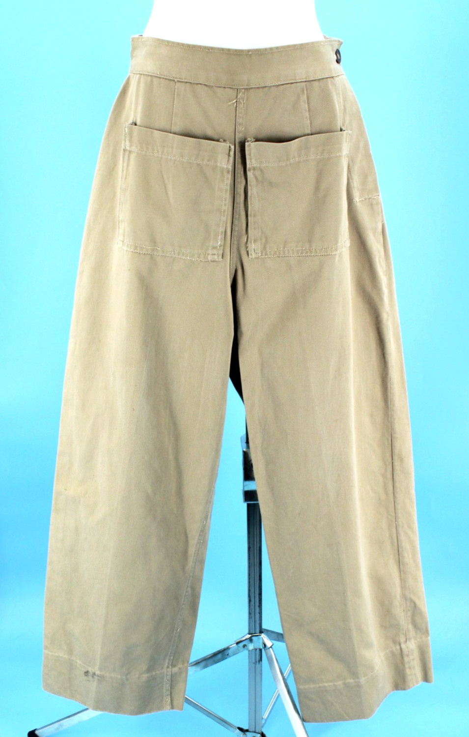 VTG Women's WW2 WAC / ANC Army Nurse Corps Australian Khakis Pants Sz 27