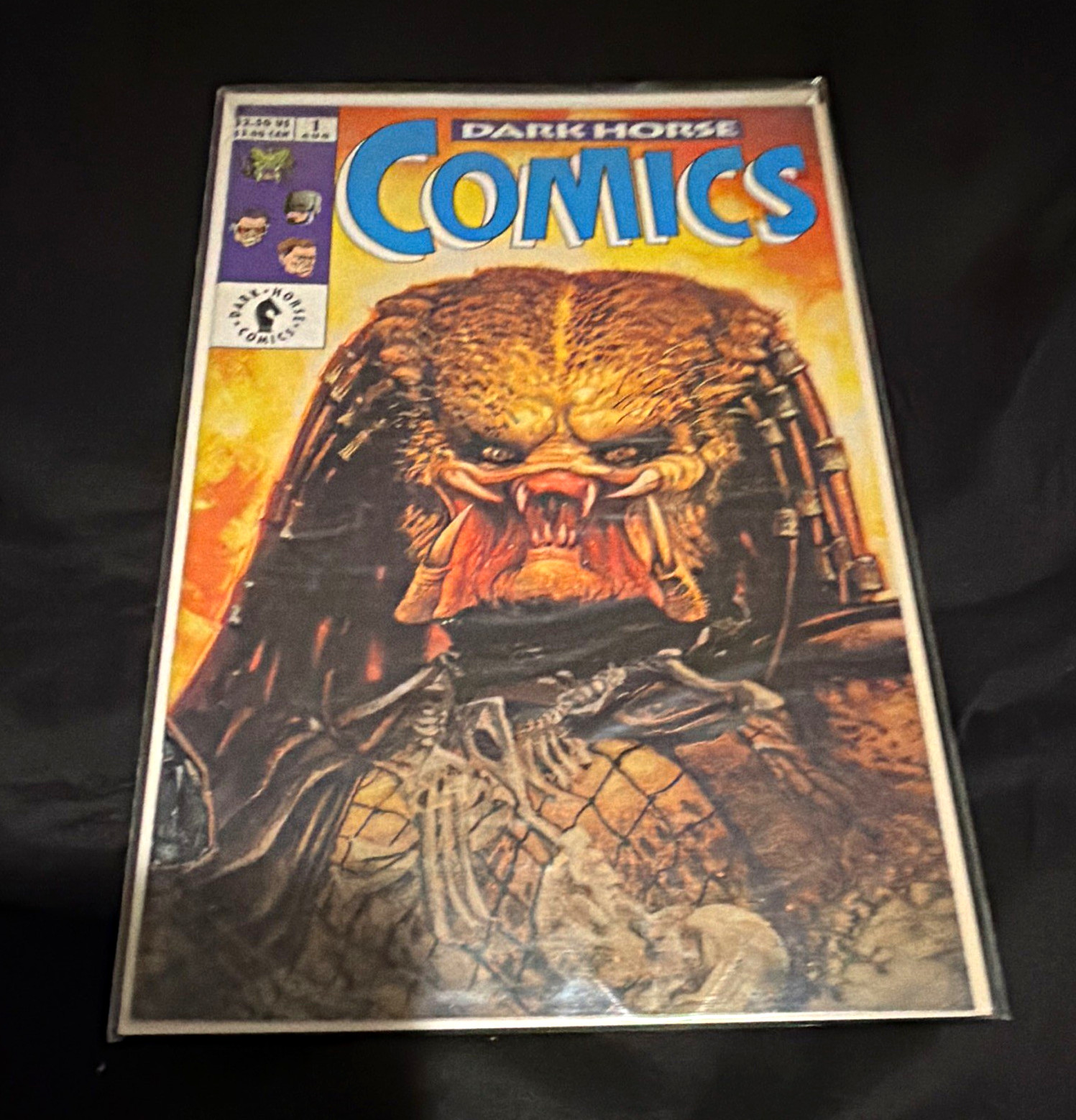 Dark Horse Comics #1 (1991) Predator Cover - Mark Verheiden, Art Adams
