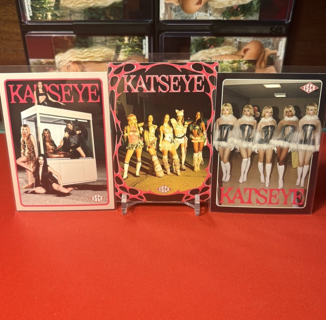 KATSEYE Trading Cards Lot of Group Photo Cards 3x