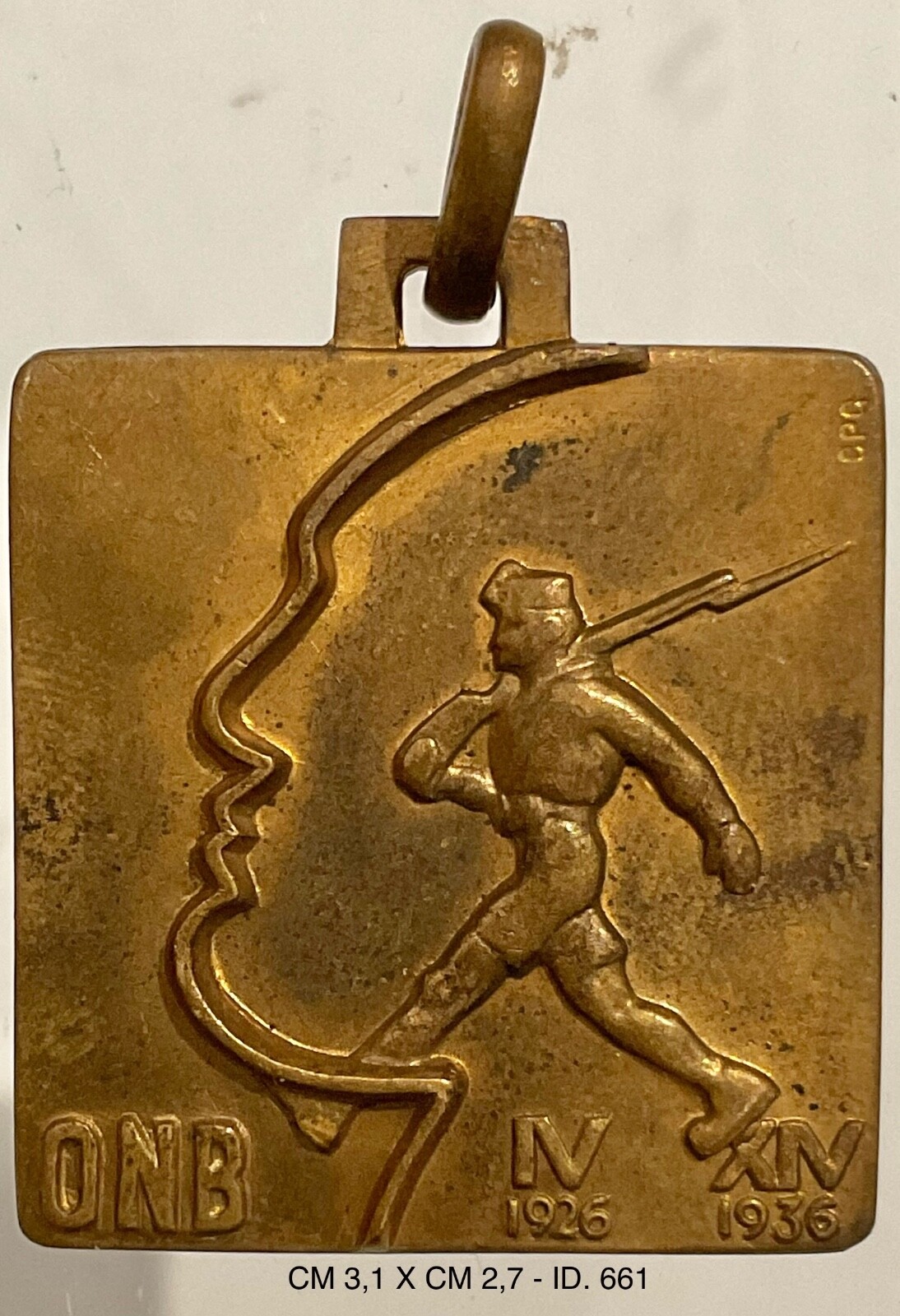 DECENNALE ASSOCIAZIONE GIOVANILE 1926-1936 MEDAGLIA DI PROPAGANDA REGNO D’ITALIA