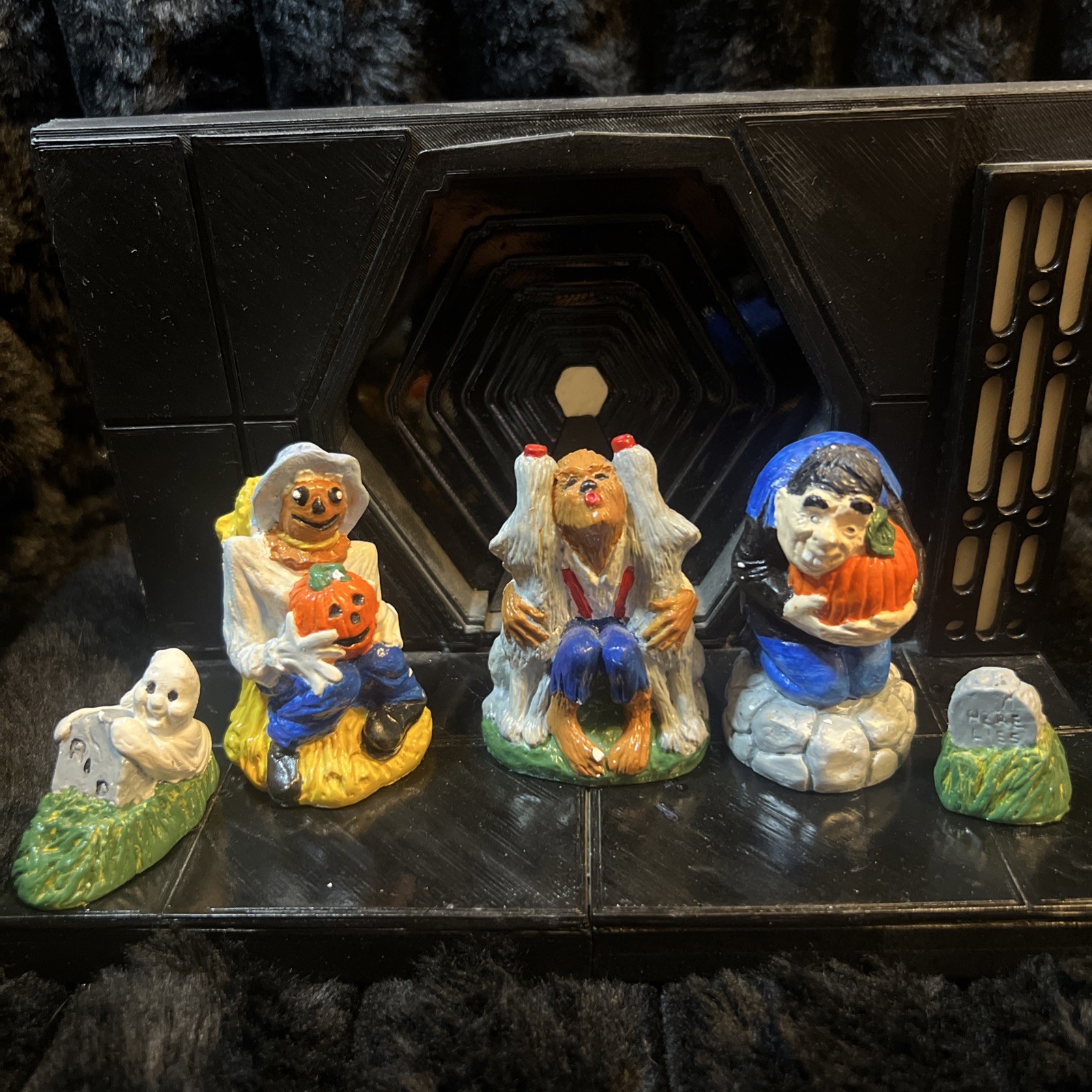 1989 Vintage Halloween 2.75 Inch Figurines Hand Painted Super Rare 🔥