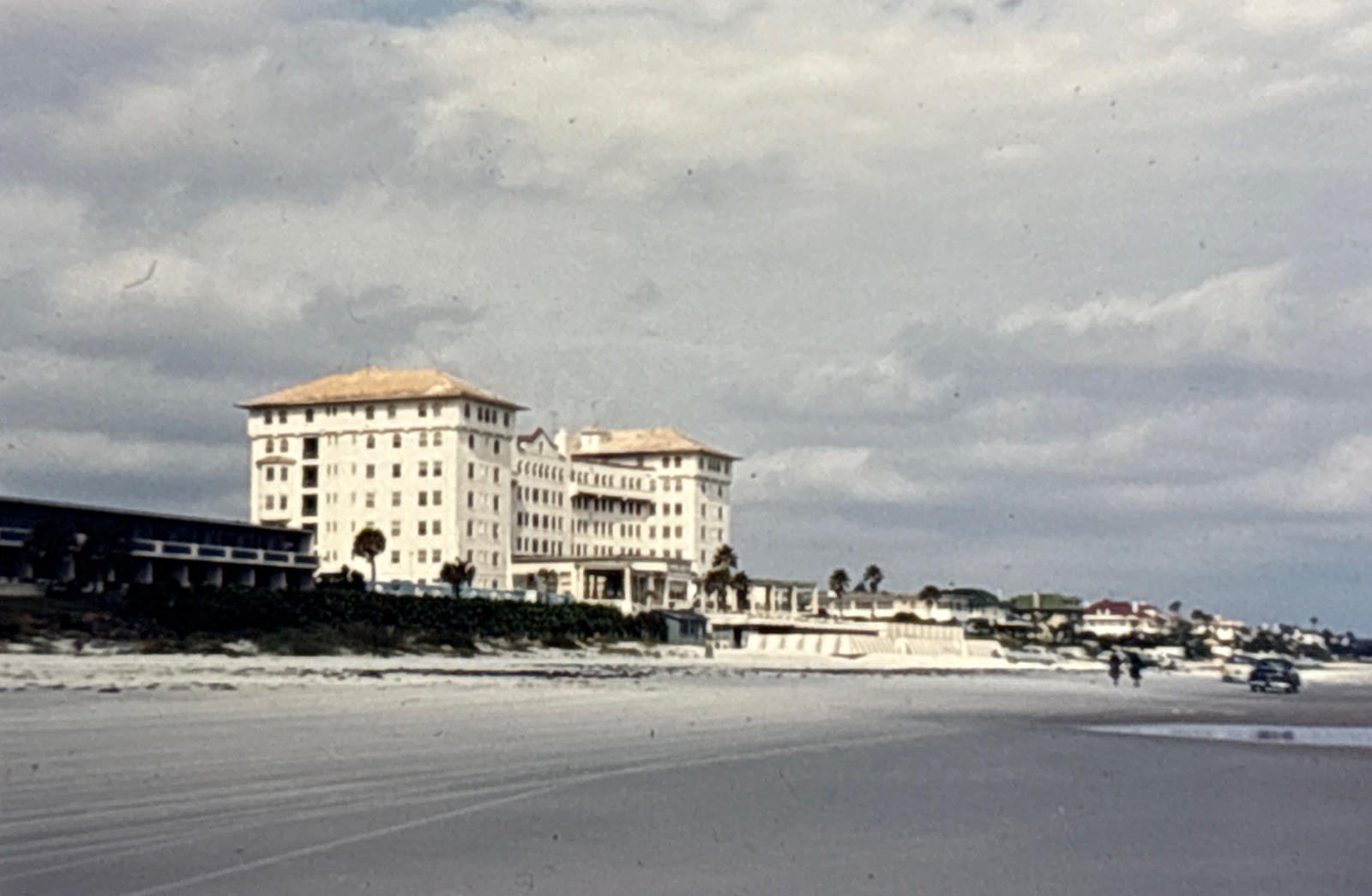 Orig 1957 Slide Daytona Beach Florida Oceanfront Hotel Vintage Kodachrome B106