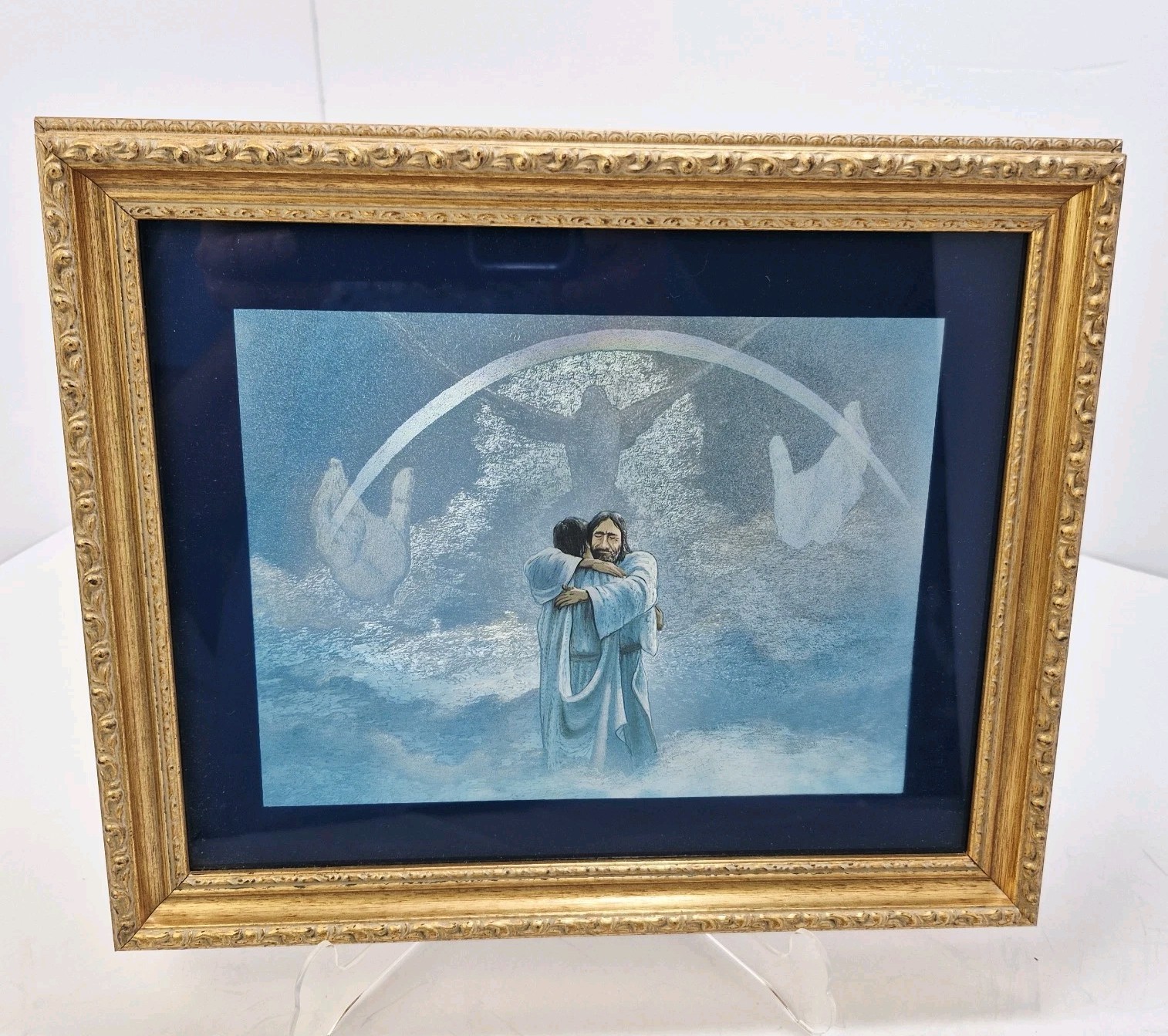 Framed Danny Hahlbohm Welcome Home  Christian Framed 3D Art Print 9.5 x 11.5