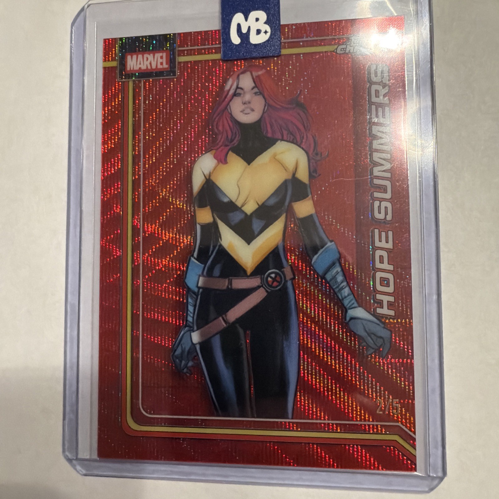 2026 Topps Chrome Marvel Comics Sapphire Edition #49 Hope Summers Red Sapphire 2026 Topps Chrome Marvel Comics Sapphire Edition #49 Hope Summers Red Sapphire