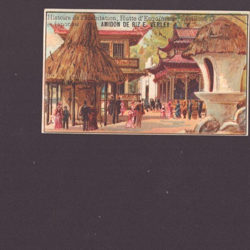 MARQUETTE-LILLE (59) VERLEY STARCH / Expo 1900 CHINESE JAPANESE ESKIMO PALACES