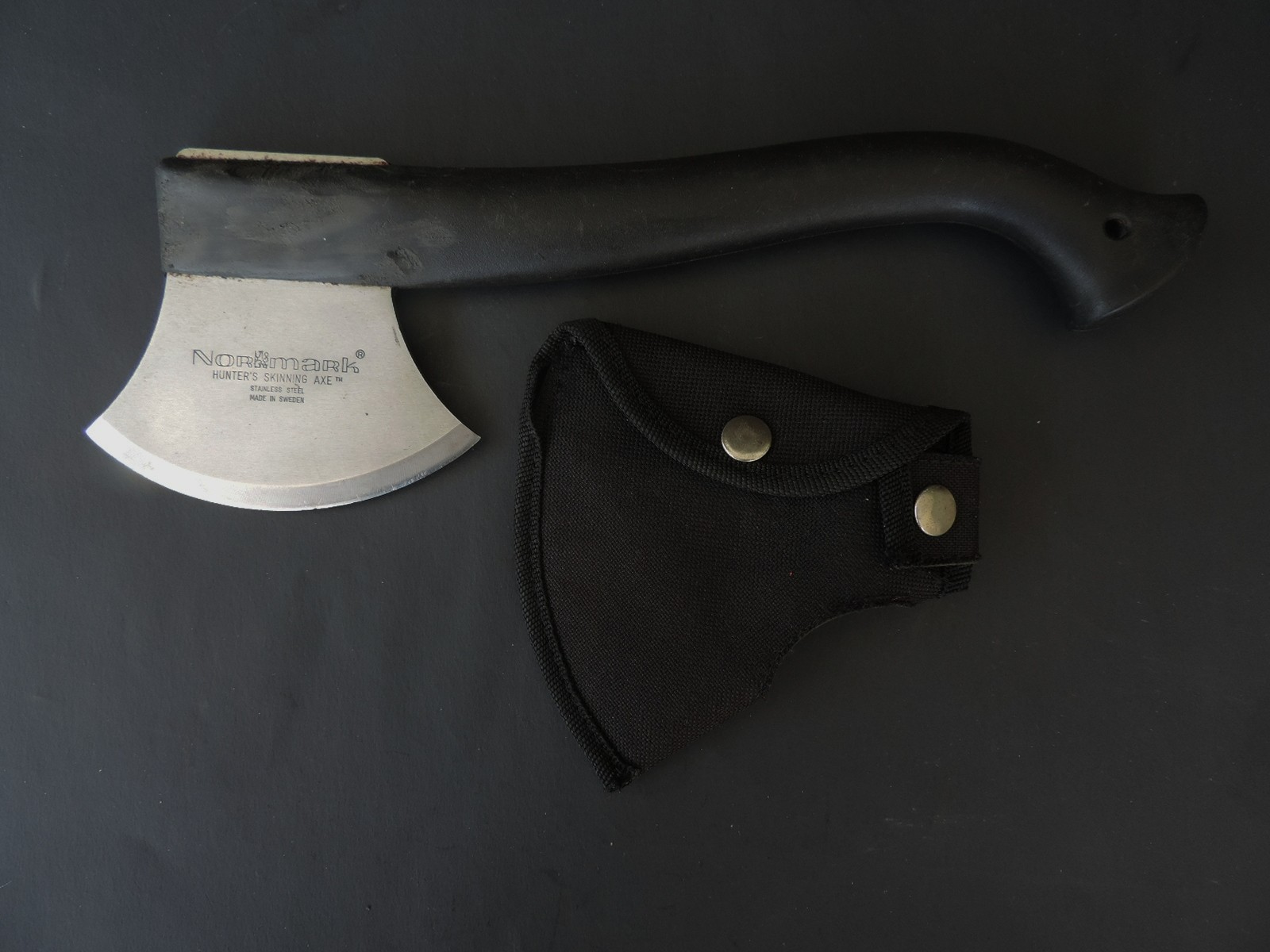 Normark Hunter\'s Skinning Axe Stainless  Made in Sweden