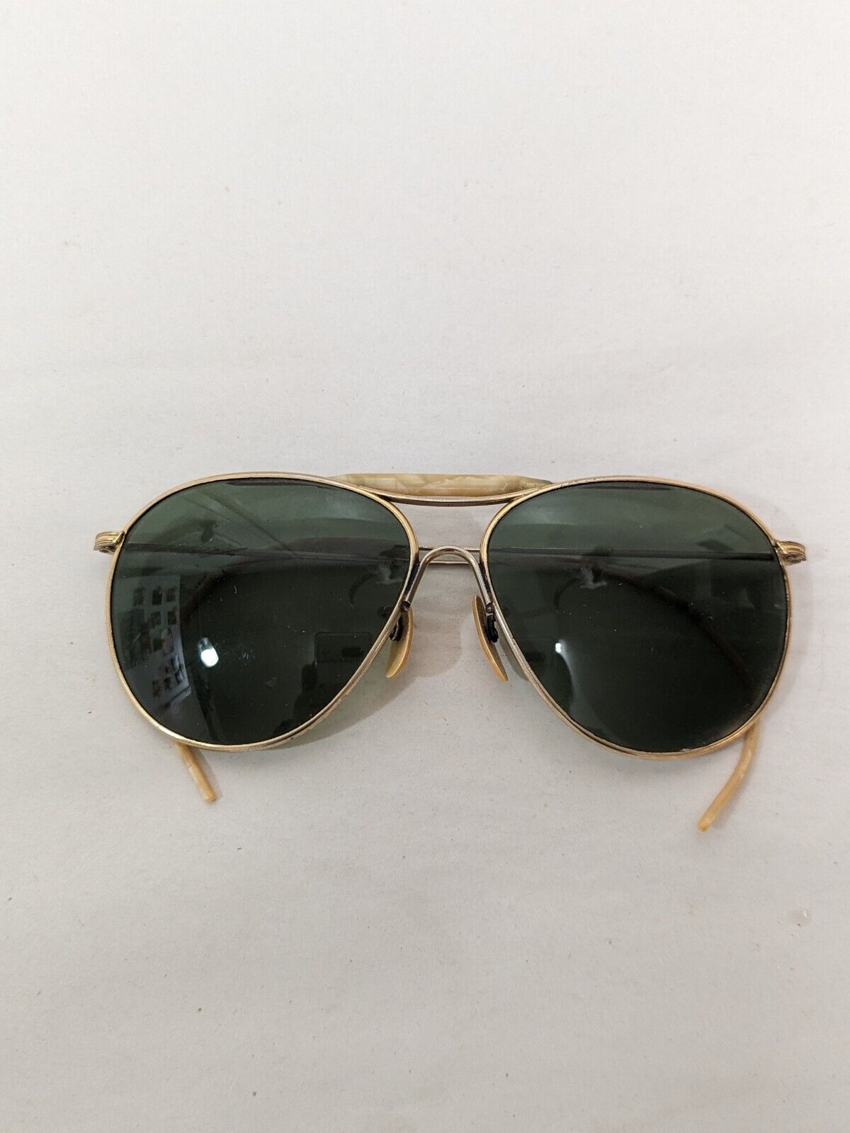 VINTAGE WW2 ERA US AIR FORCE AN6531 TYPE 2 BY AMERICAN OPTICAL SUNGLASSES