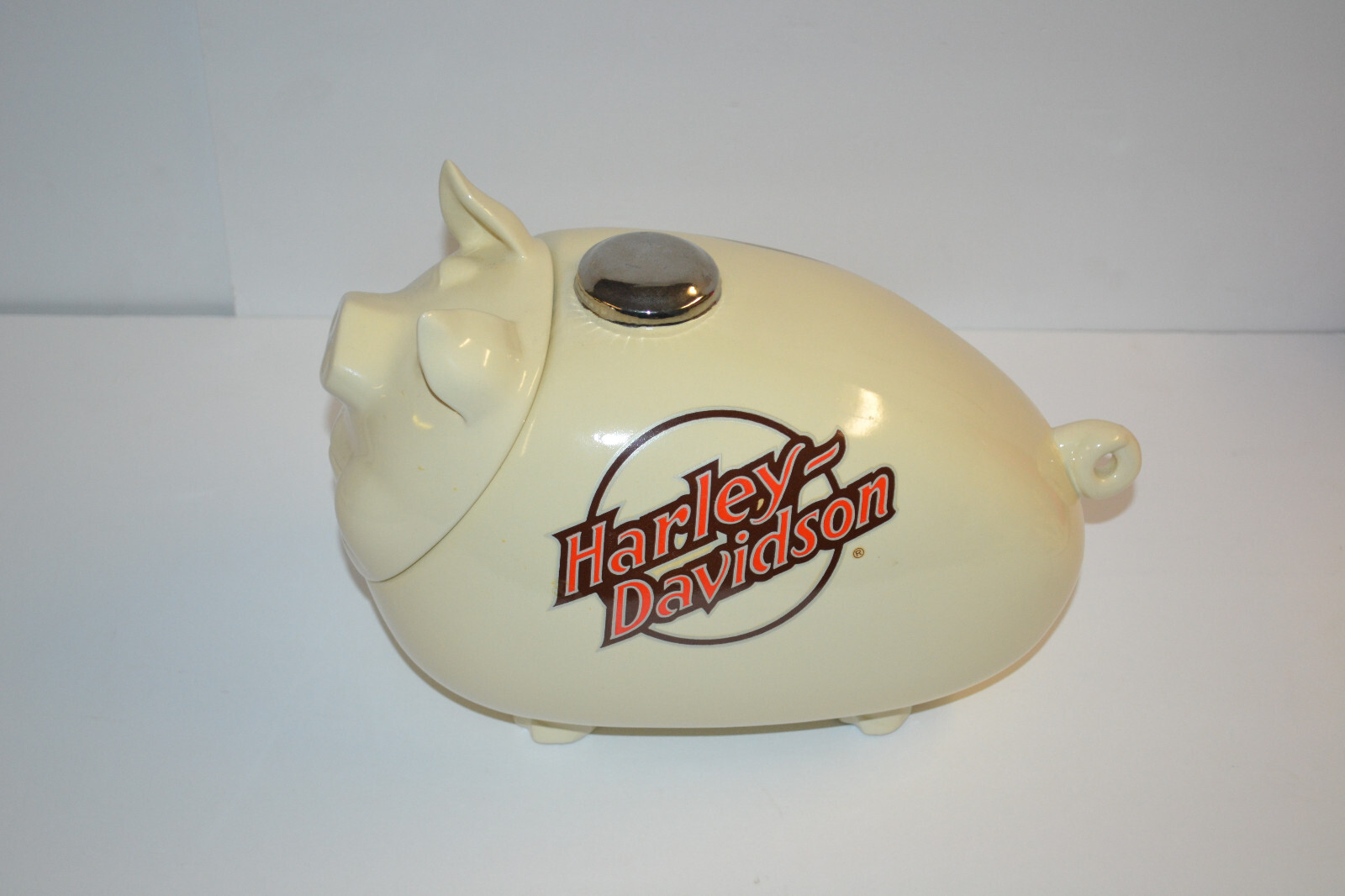 VTG RARE Harley Davidson HOG 1984 McCoy Hog Cookie Jar Harley Hog