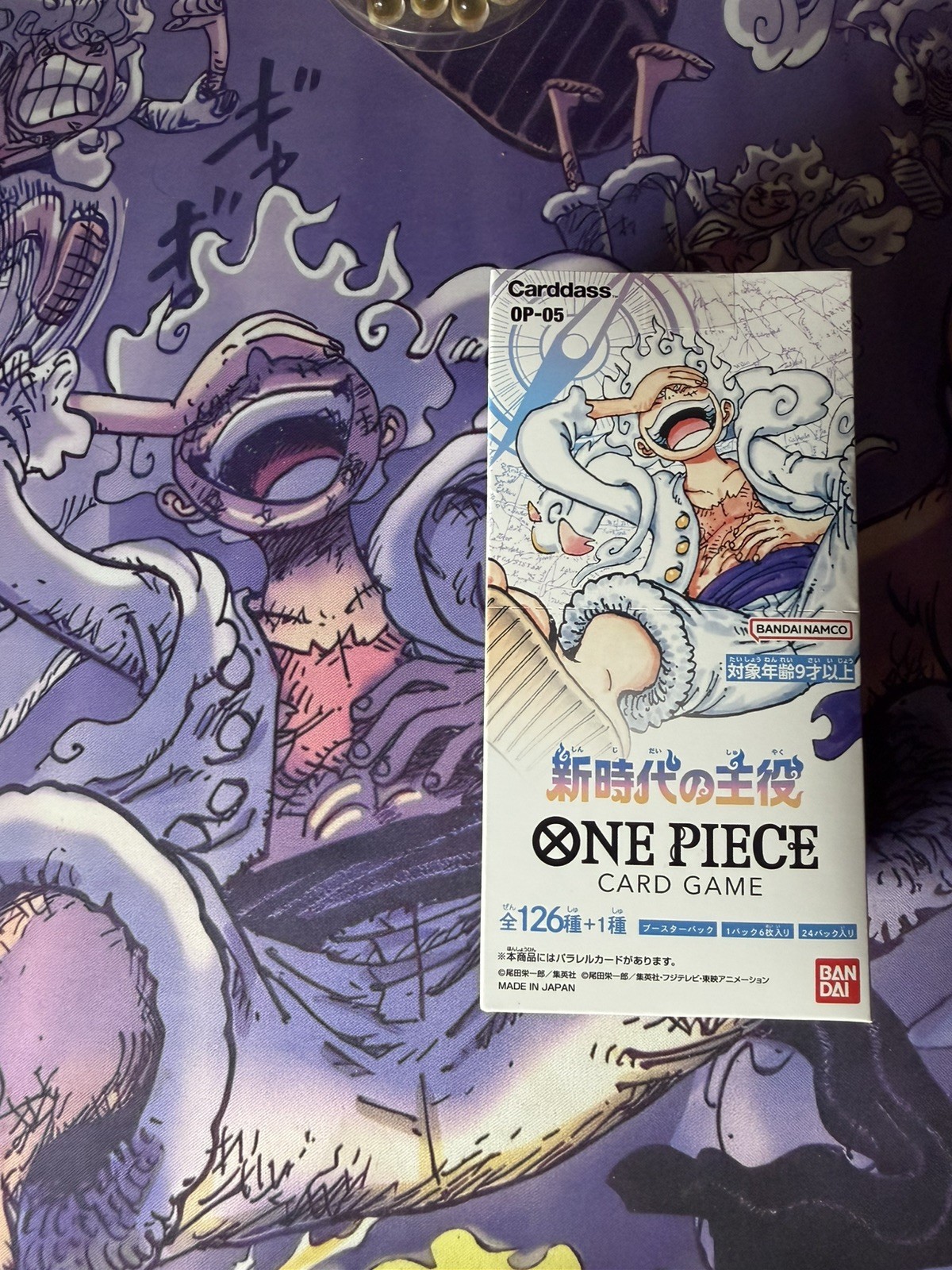 One Piece Card Game TCG OP 05 JAP awakening of the new era Booster Box Da Case