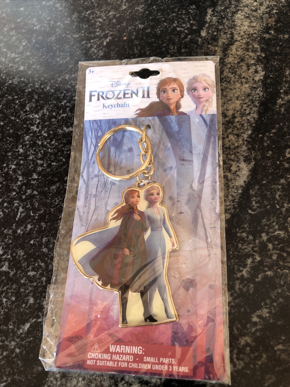 F2G- Disney Frozen 2 Key chain - Elsa and Anna Metal Key ring