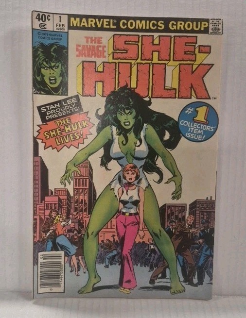 The Savage She-Hulk #1 Feb 1980- Vintage Marvel Bronze Age Key - Orig. & 1st App