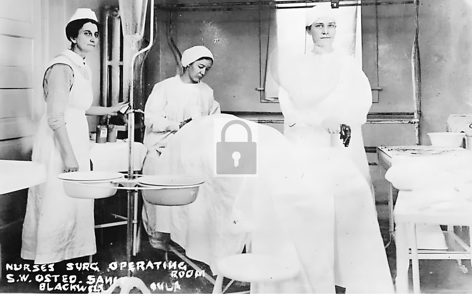 Operating Room & Nurses Blackwell Oklahoma OK - Reprint