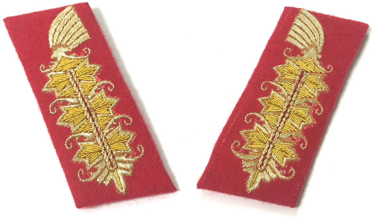 WWII GERMAN HEER FIELD MARSHAL TUNIC COLLAR TABS