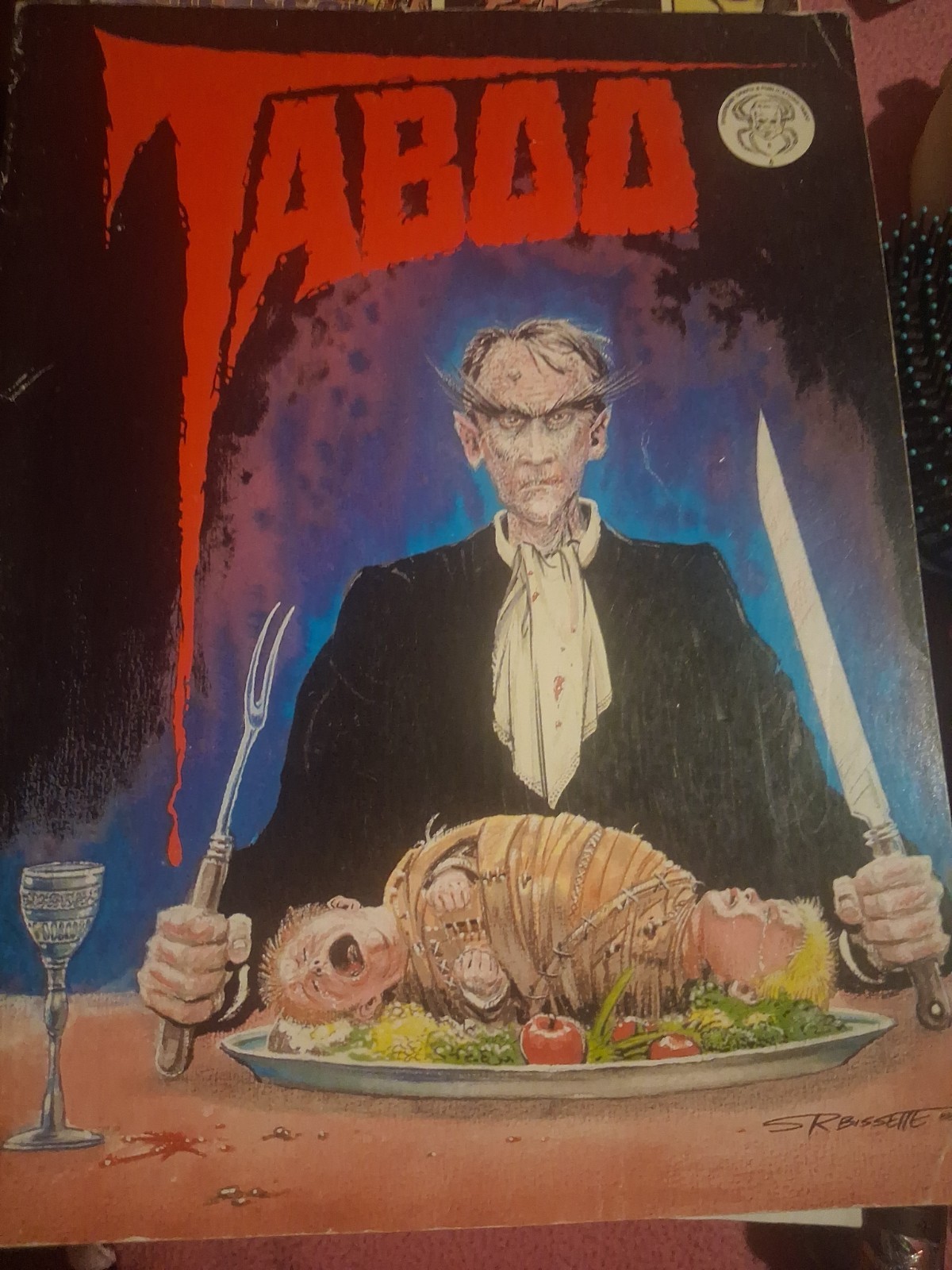 TABOO Magazine Spiderbaby Graphix & Publications Volume 1 Rare Horror