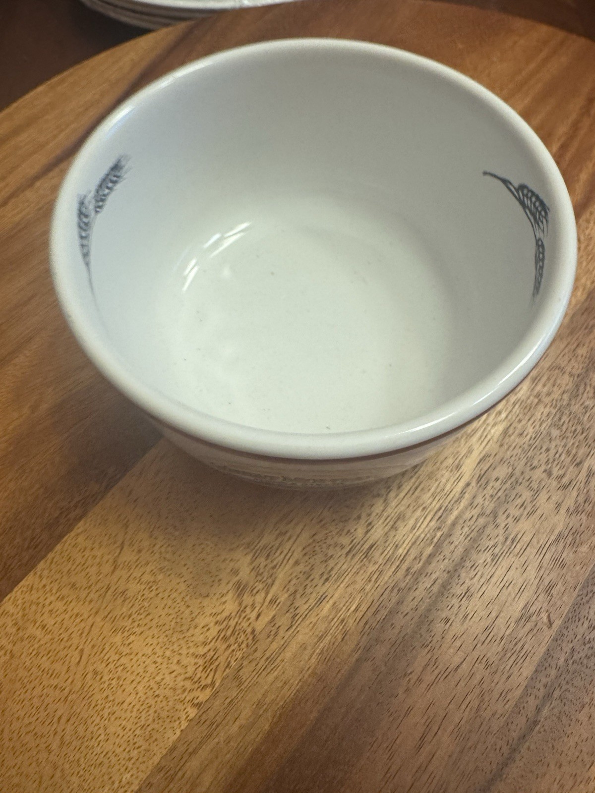 Wheat Montana Farms & Bakery Advertisement Ceramic Bowl 5.5\