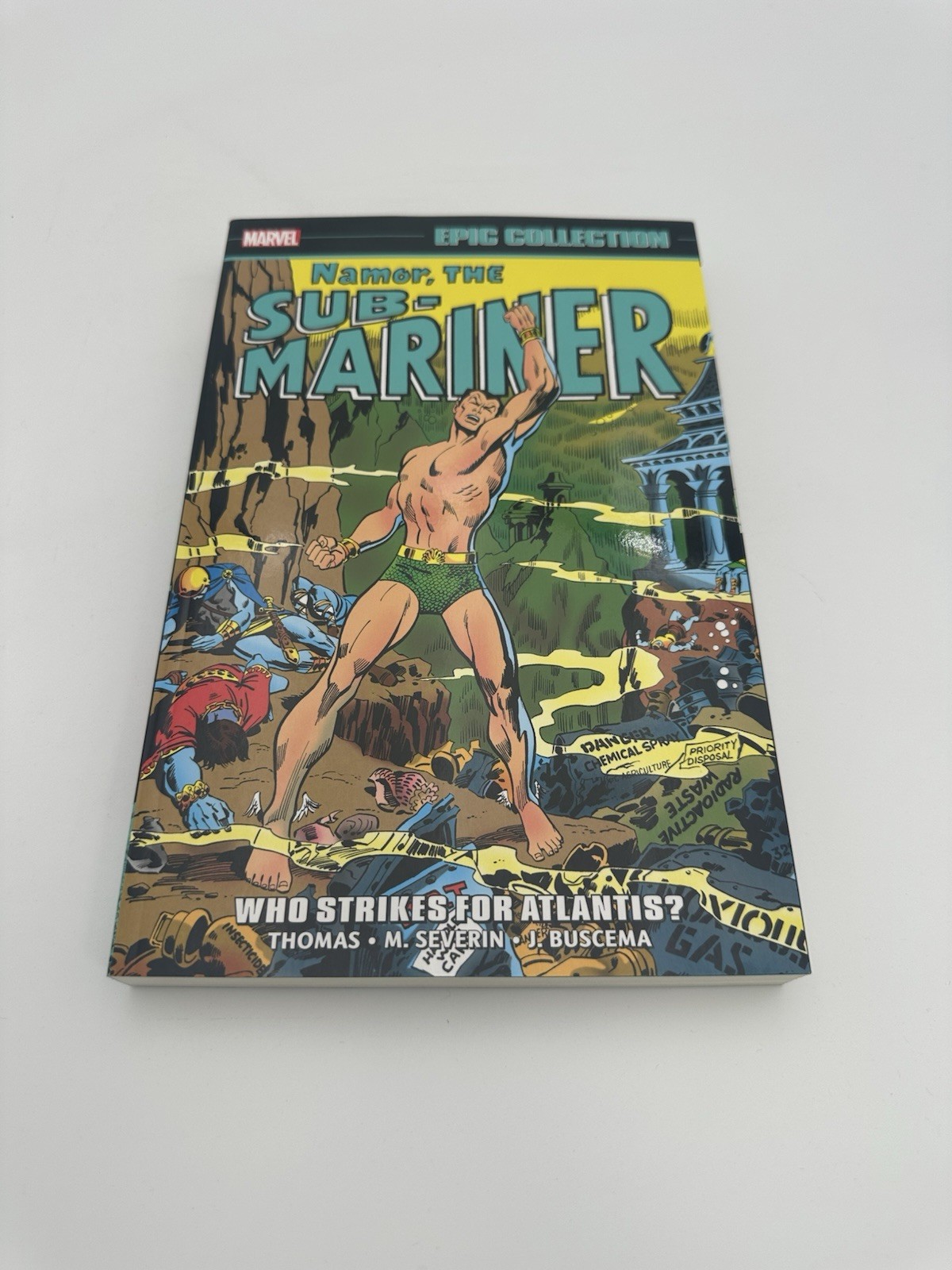NAMOR, THE SUB-MARINER EPIC COLLECTION: WHO STRIKES FOR ATLANTIS? TPB