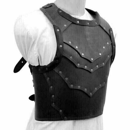 Medieval Viking armor Leather body armor Leather breastplate