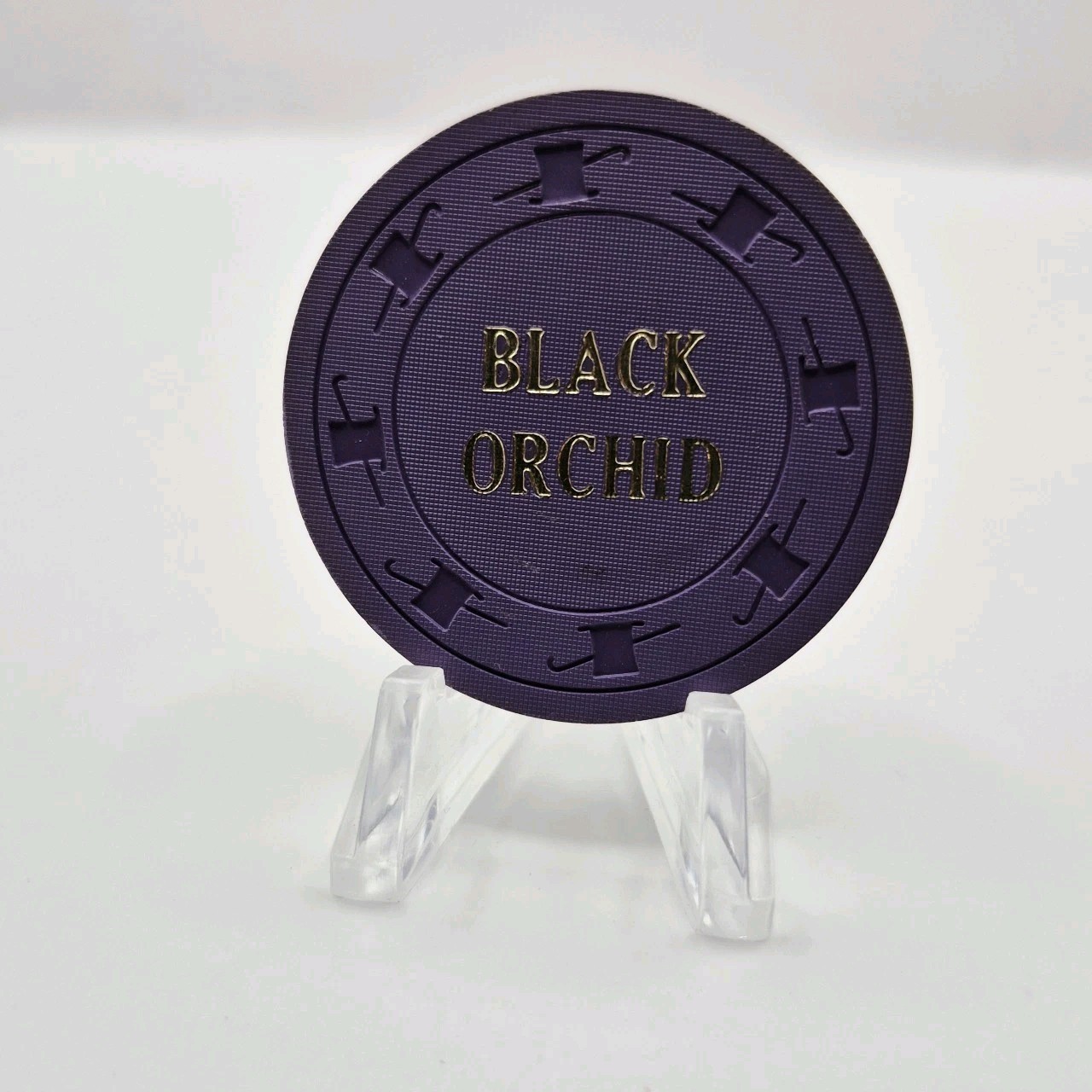 Black Orchid Casino Las Vegas Nevada 1965 $1 Casino Chip N9349
