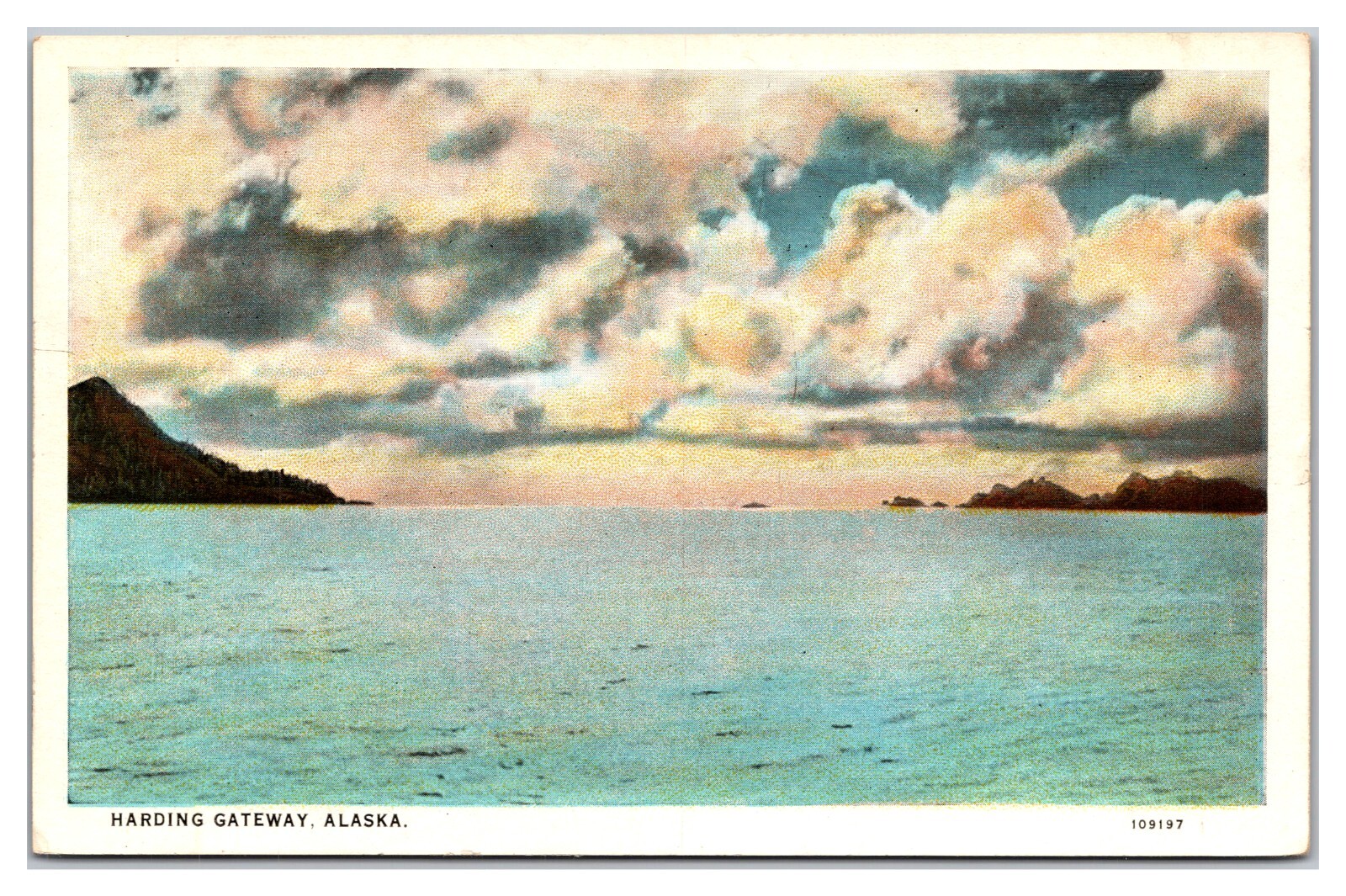 Harding Gateway Alaska Pacific Ocean Waves Resurrection Bay Seward