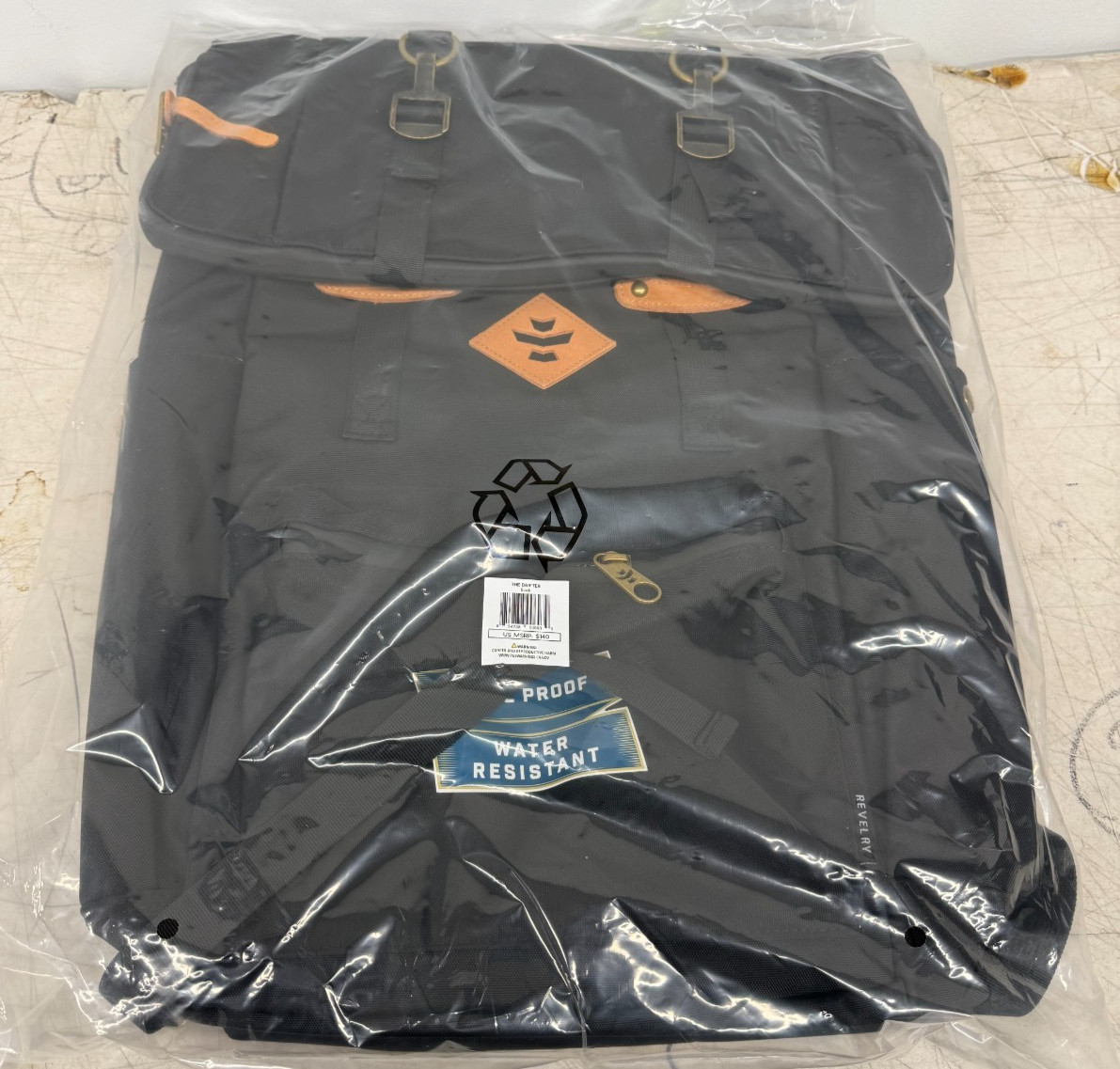 Revelry Supply The Drifter - Roll Top | Odor Block | Water Resistant | Black